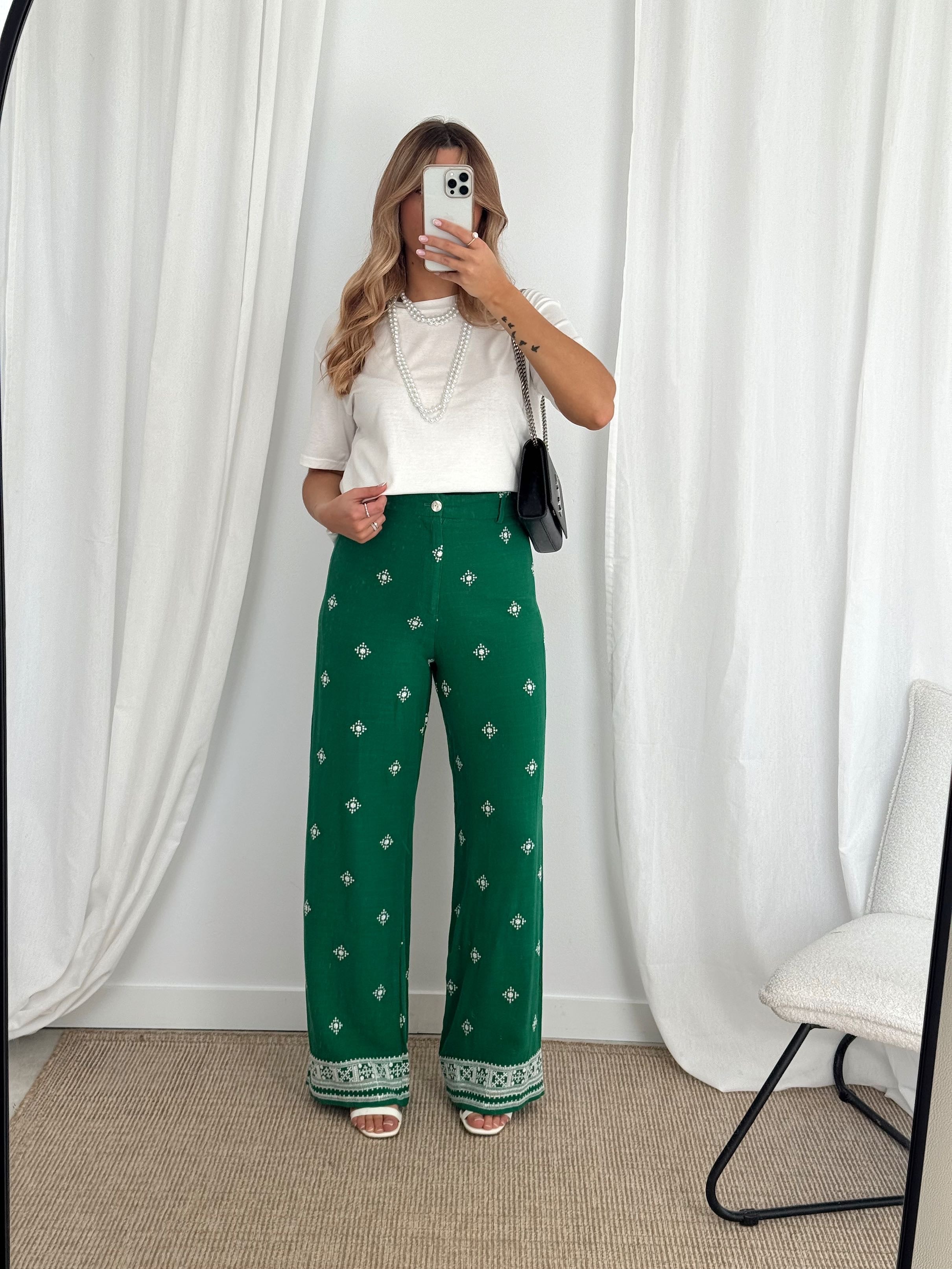 PANTALON MURA - VERT