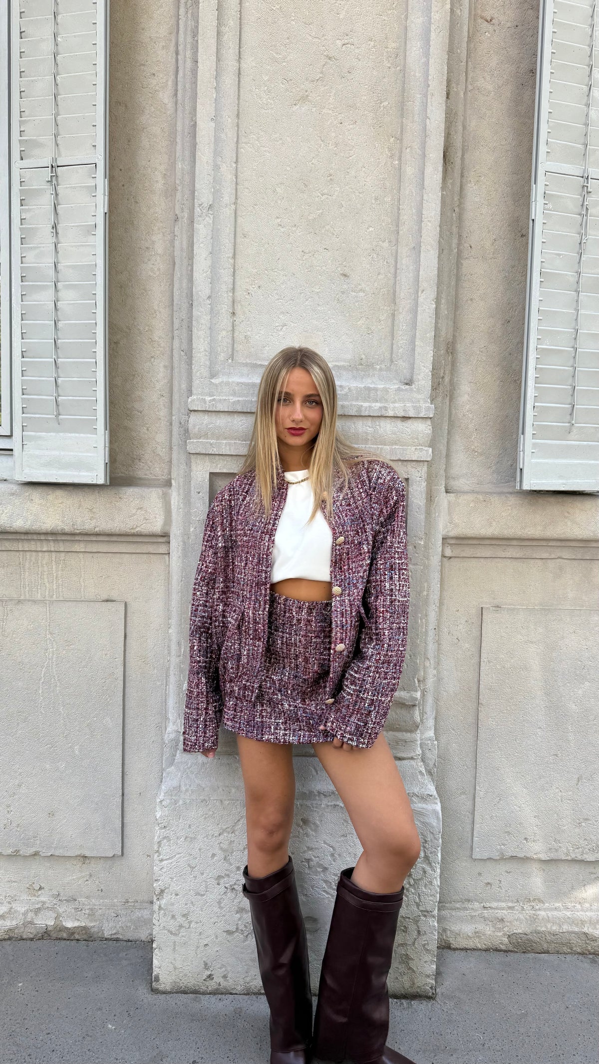 VESTE NOA - BORDEAUX
