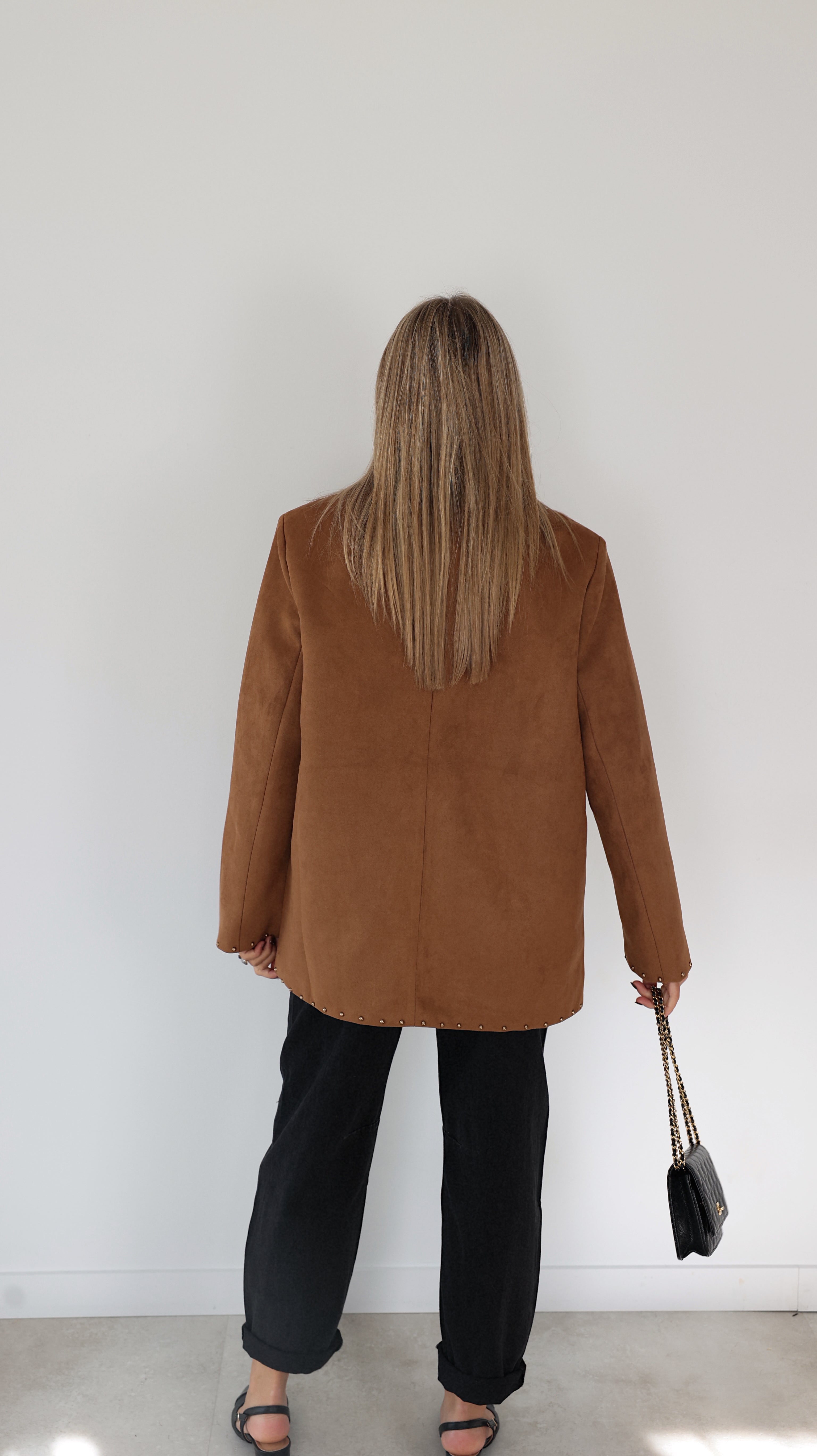 BLAZER DANIA - CAMEL
