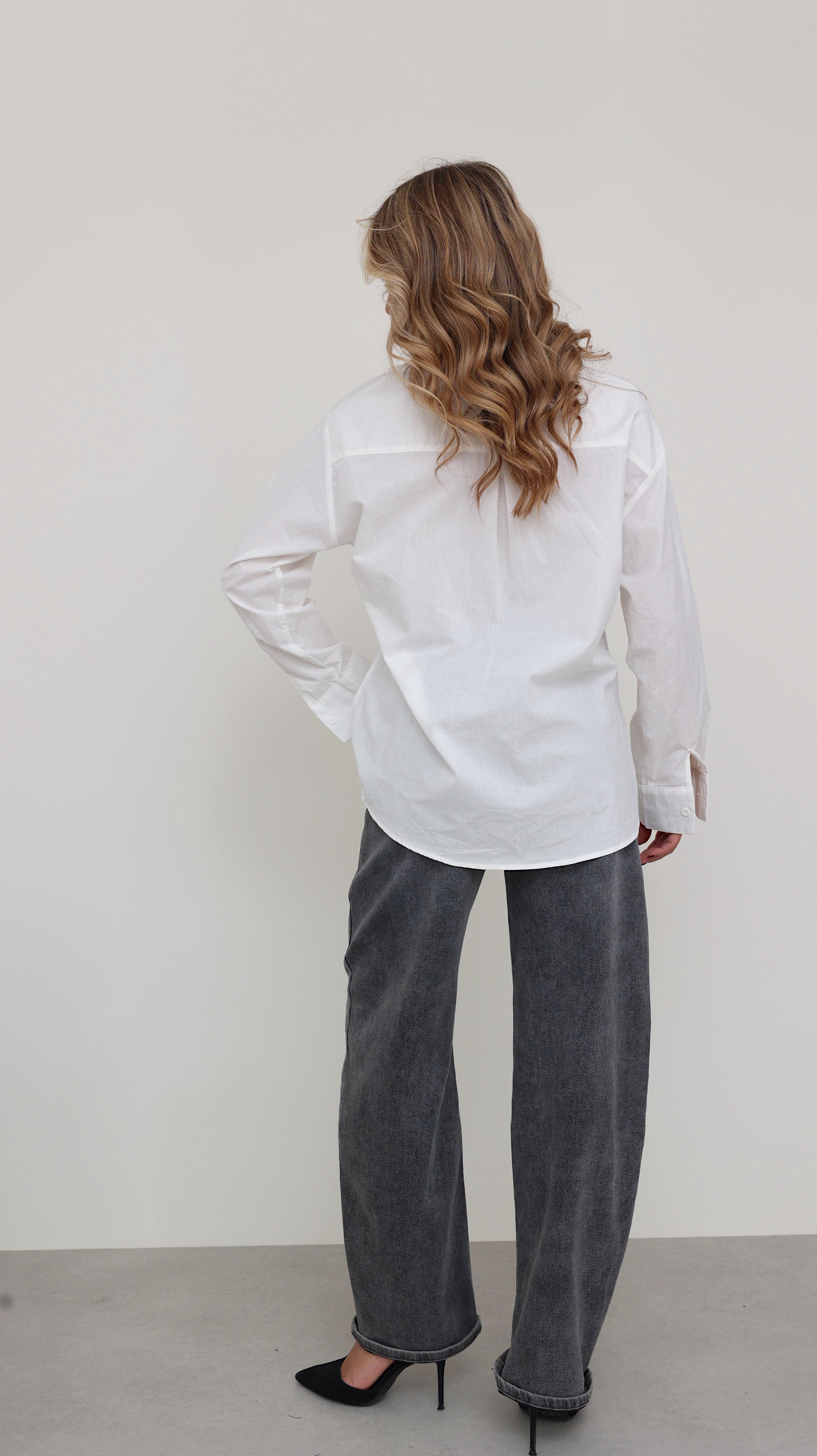 OCEAN BLOUSE - WHITE