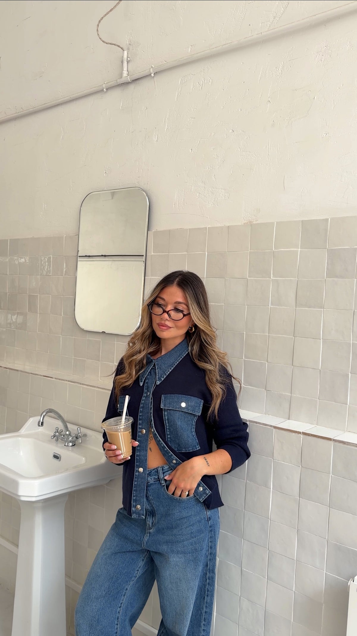 GILET ASTRID - MARINE