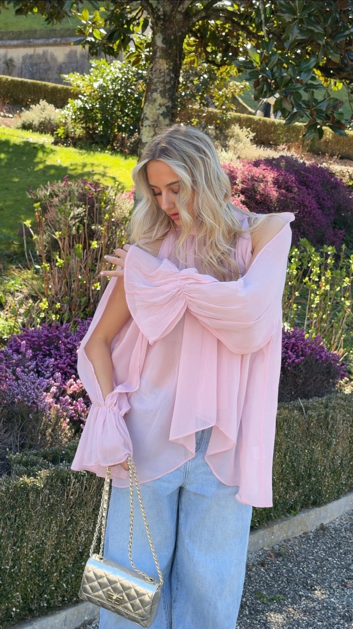 BLOUSE MONA - ROSE