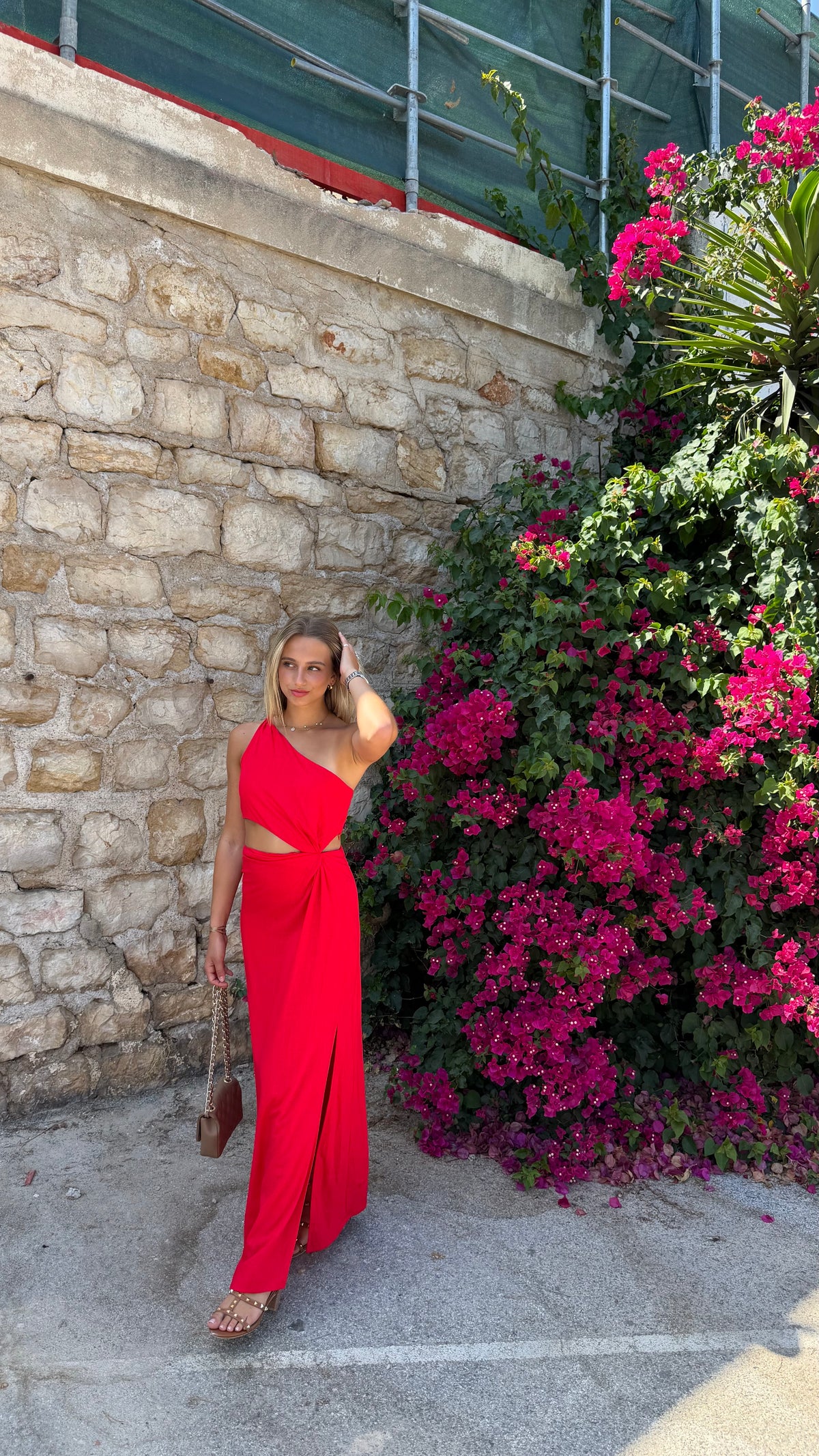 ROBE MIRA - ROUGE