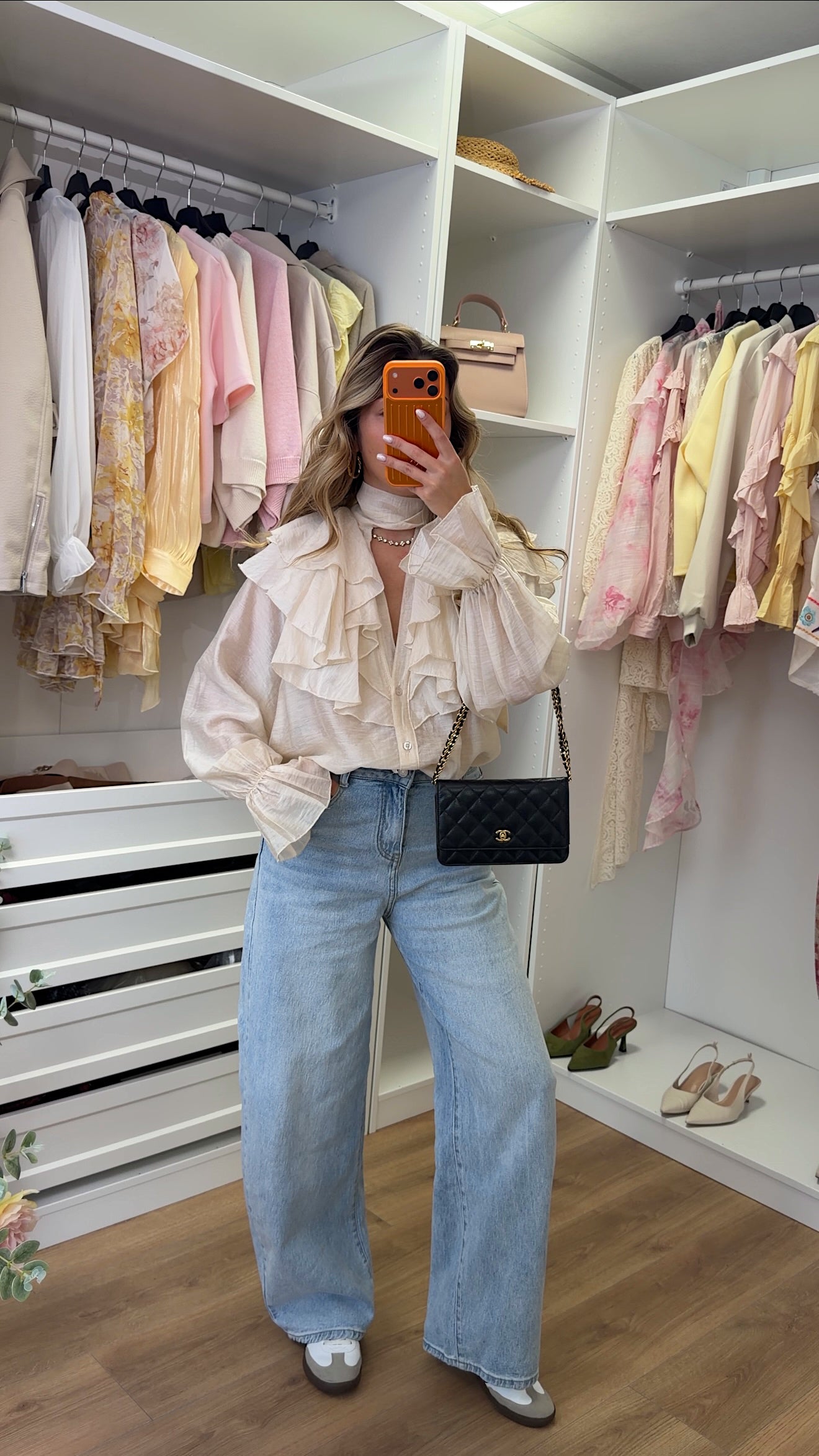 BLUSA CHLOE - BEIGE