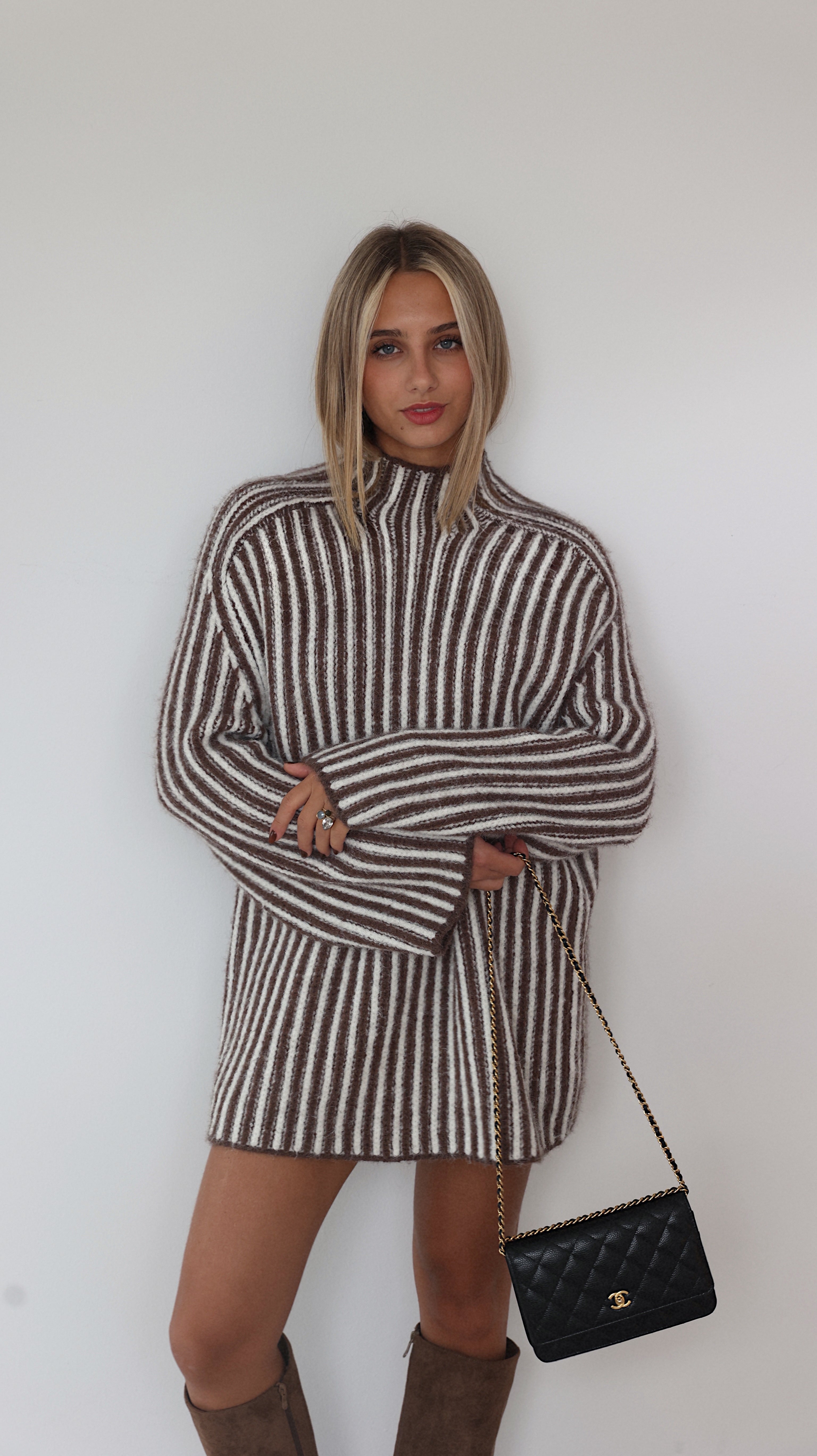 AURÉLIA SWEATER - BROWN