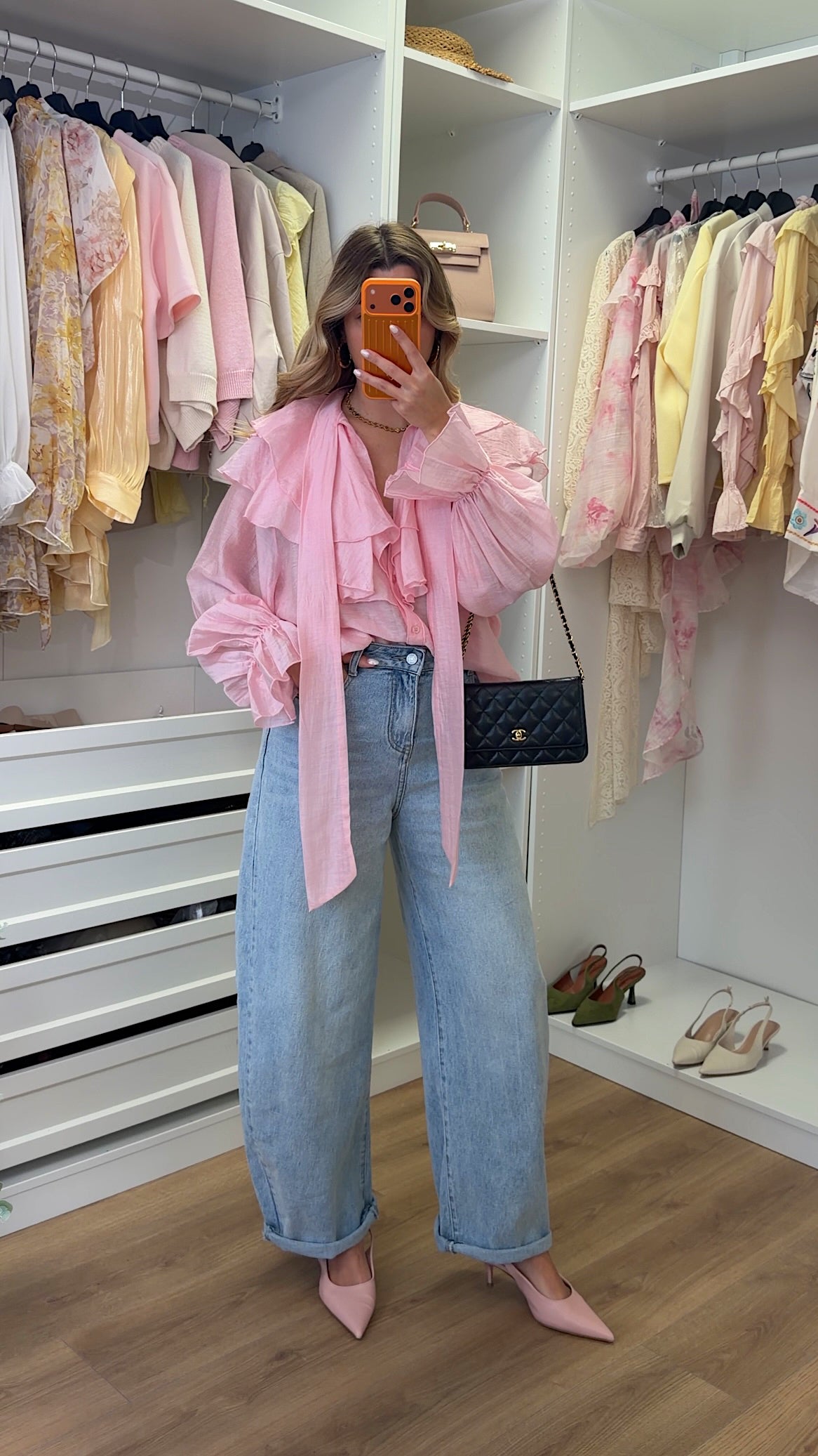 CHLOE BLOUSE - PINK