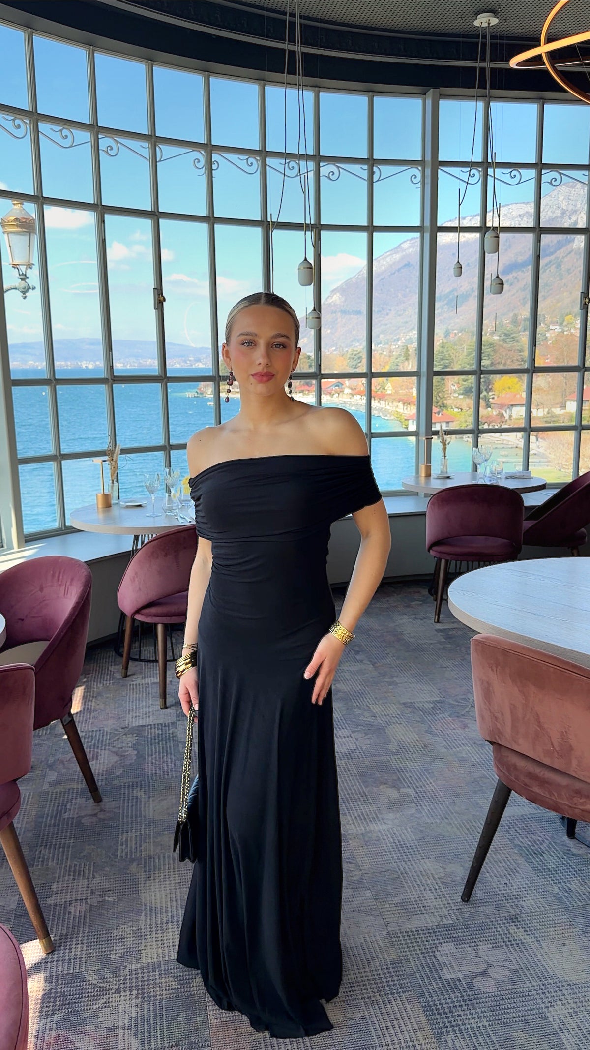 IRIS DRESS - BLACK