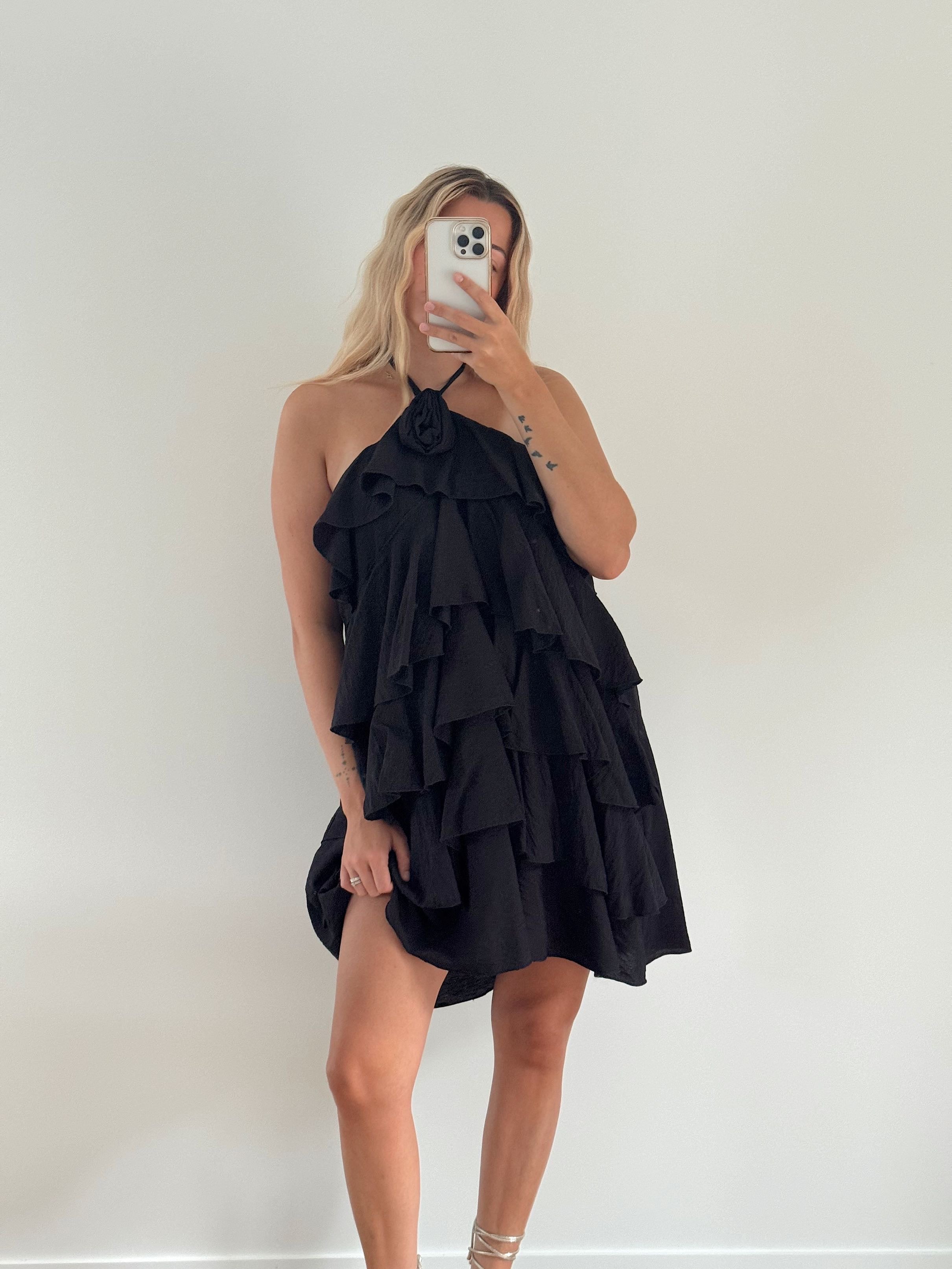 AMBRA DRESS - BLACK