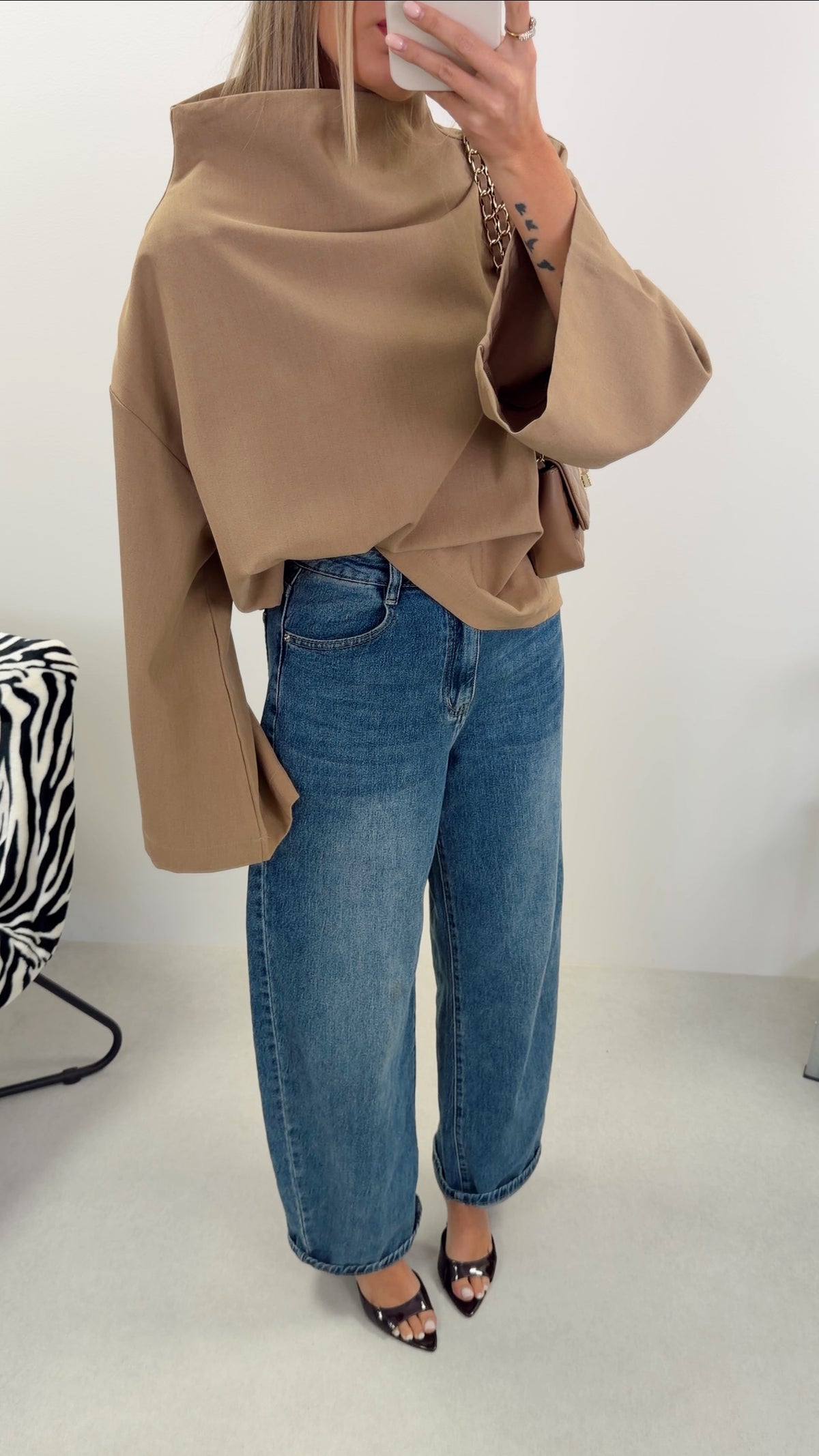 TOP PERRINE - CAMEL