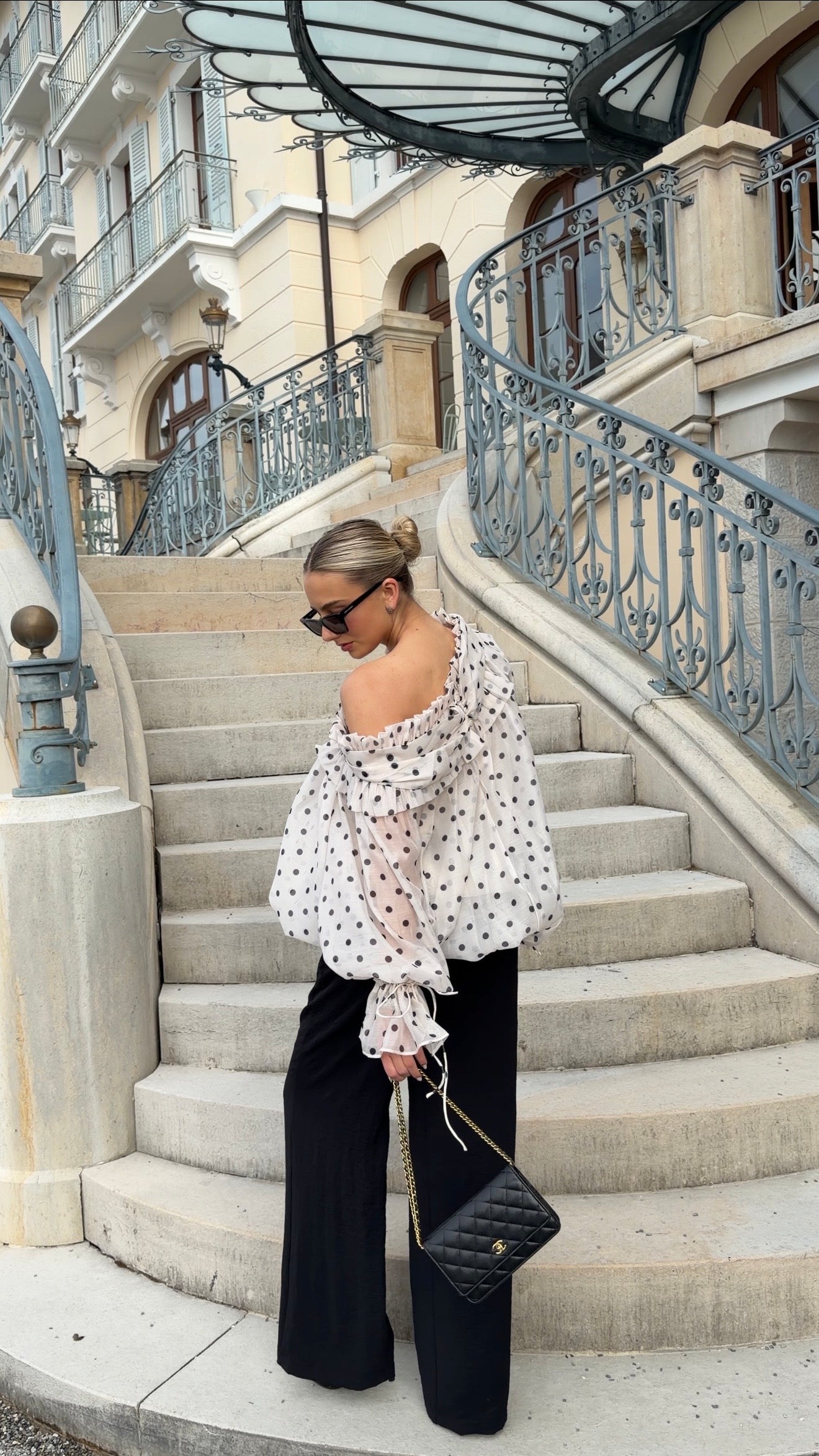BRIGITTE BLOUSE - POLKA DOT