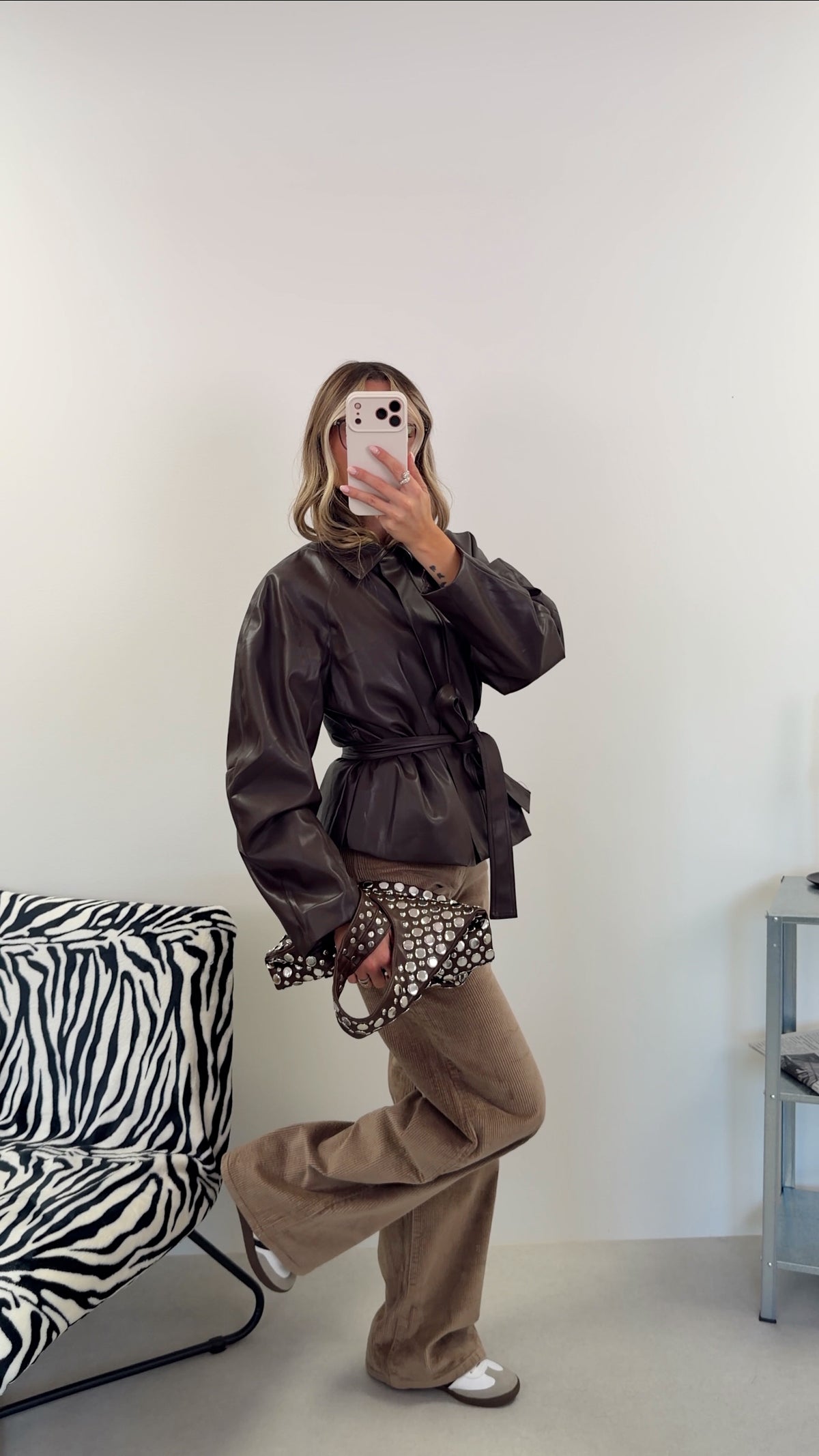 VESTE HAVA - CHOCO
