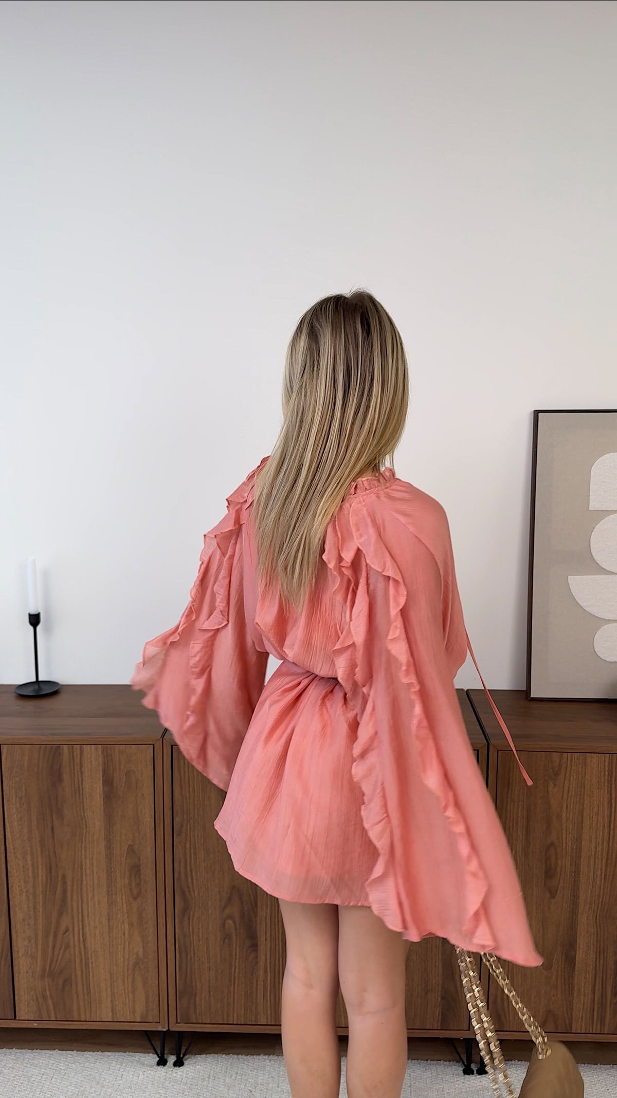 ROBE CAROLINE - CORAIL