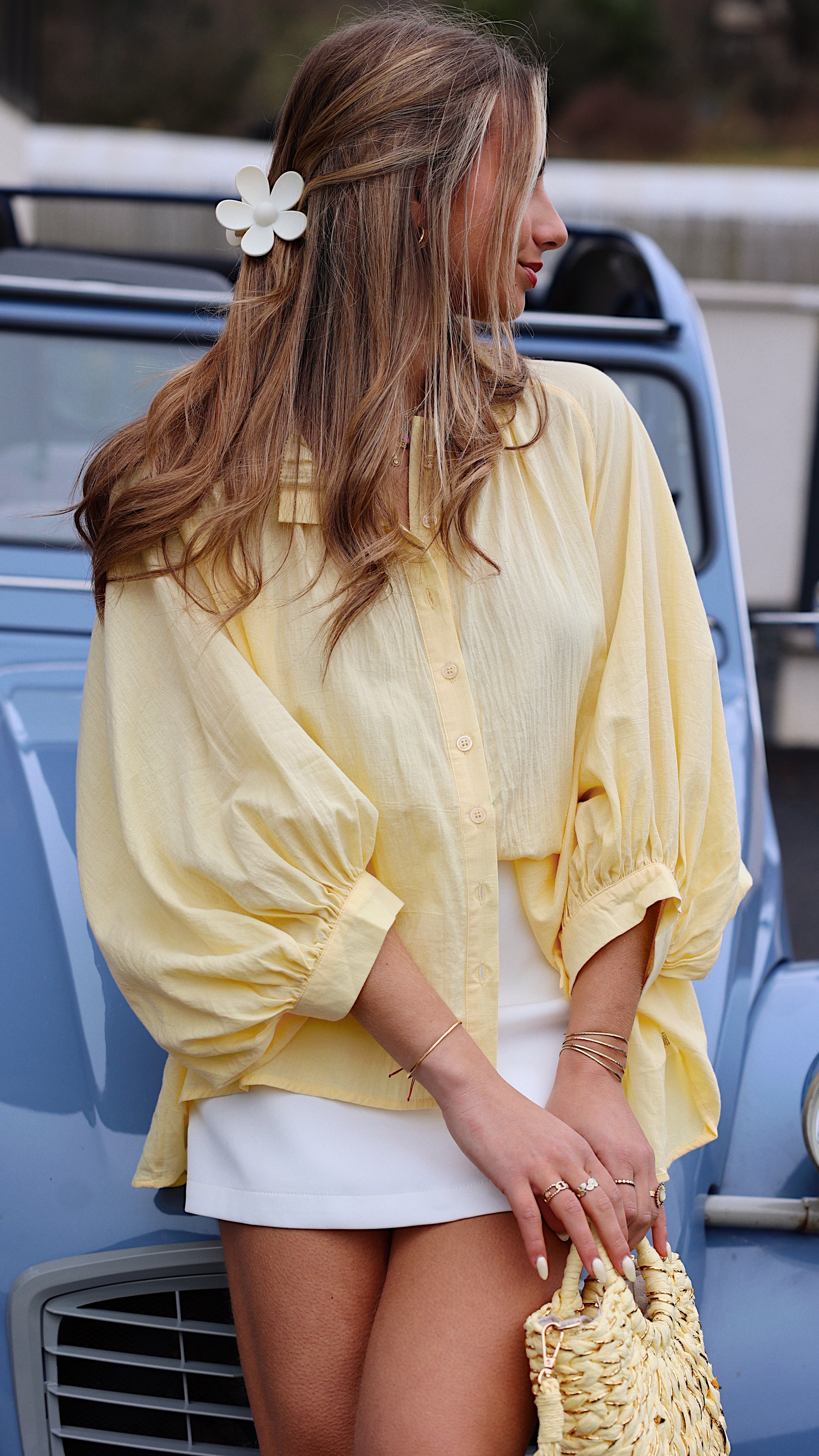 BLOUSE AZÉLIE - JAUNE