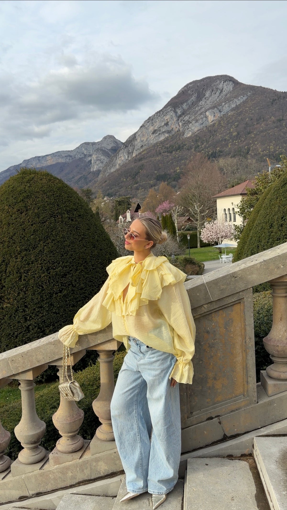 BLOUSE CHLOE - JAUNE