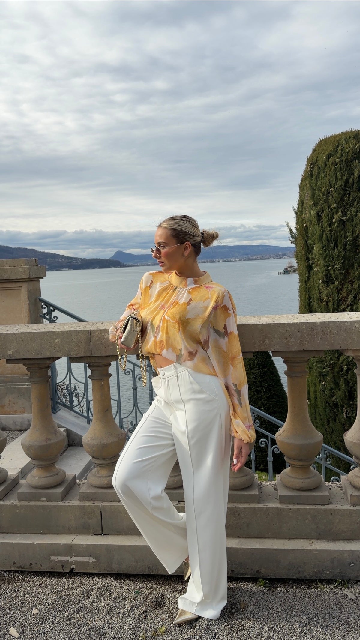 BLOUSE ARIANA - JAUNE