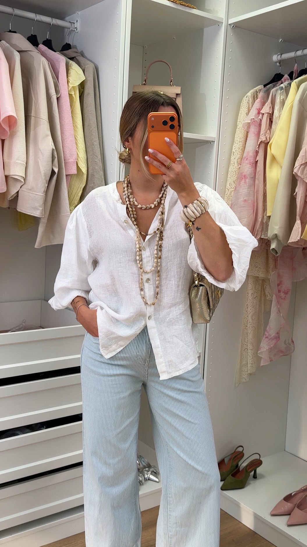 CHEMISE MAGALIE - BLANC