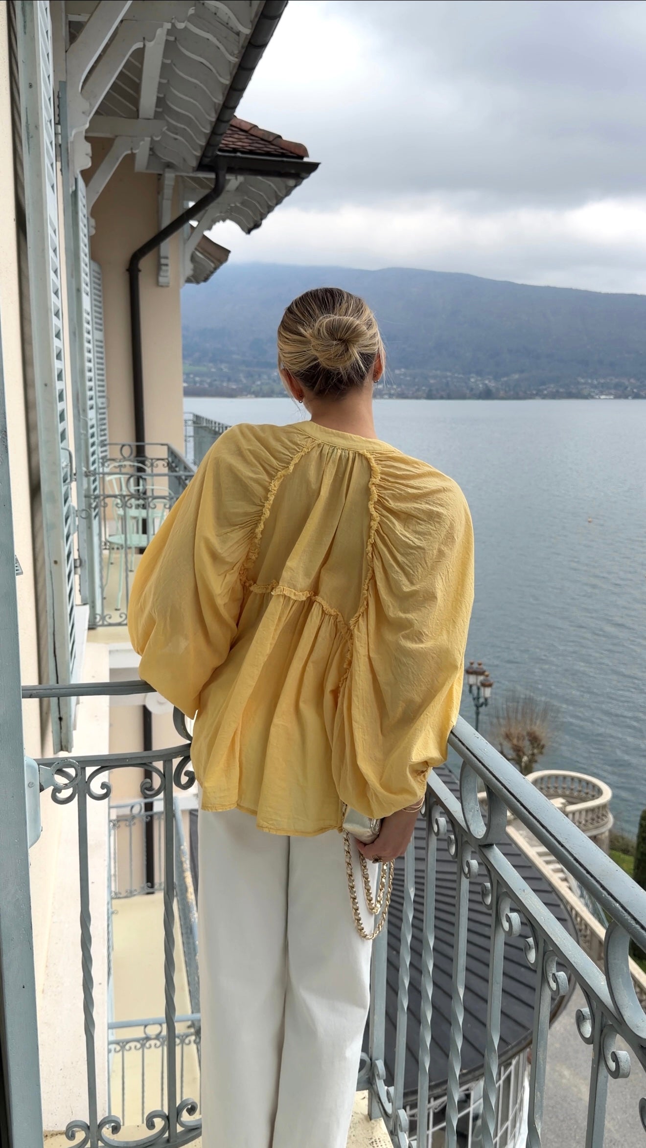 AZÉLIE BLOUSE - YELLOW