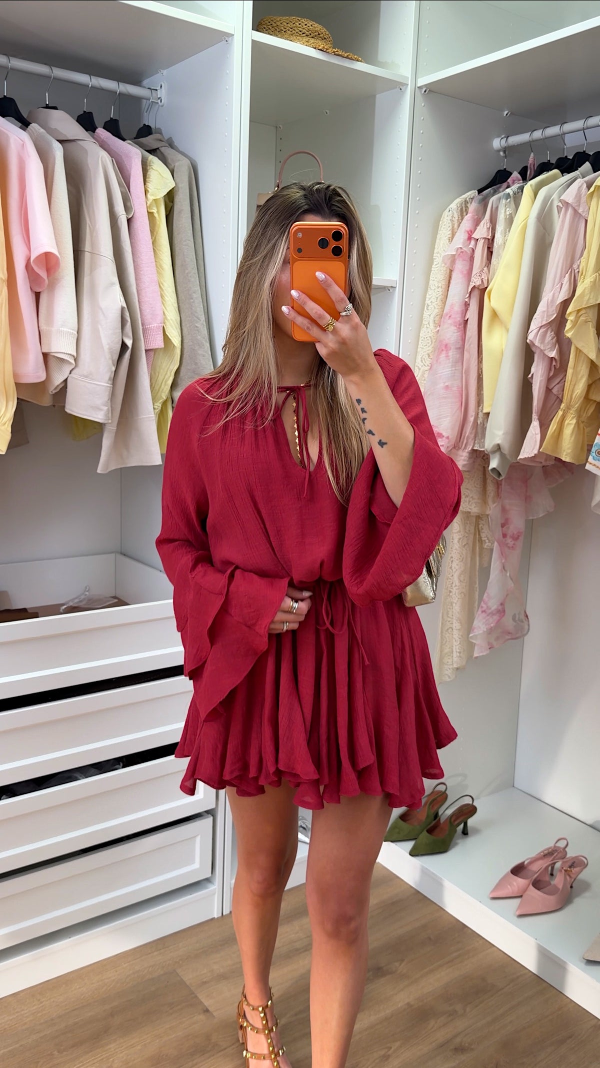 ROBE ISIS - BOIS DE ROSE