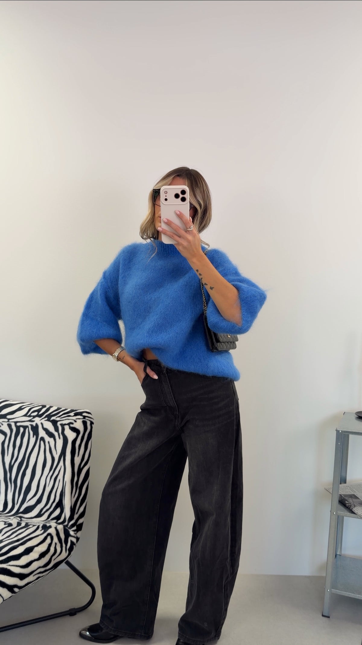 PULL VALERIE - BLEU