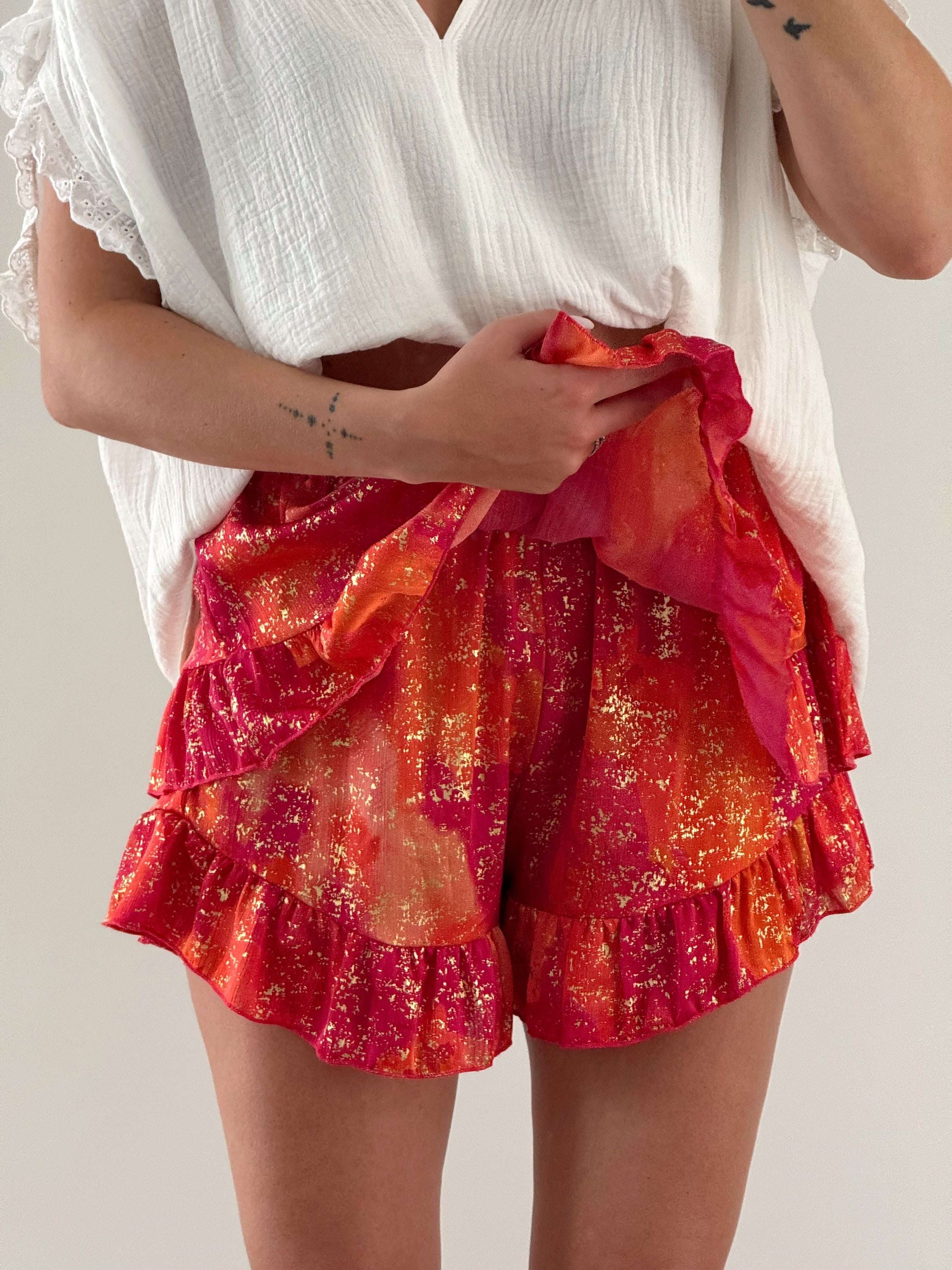 SKIRT SHORTS - NOELLIE - PINK