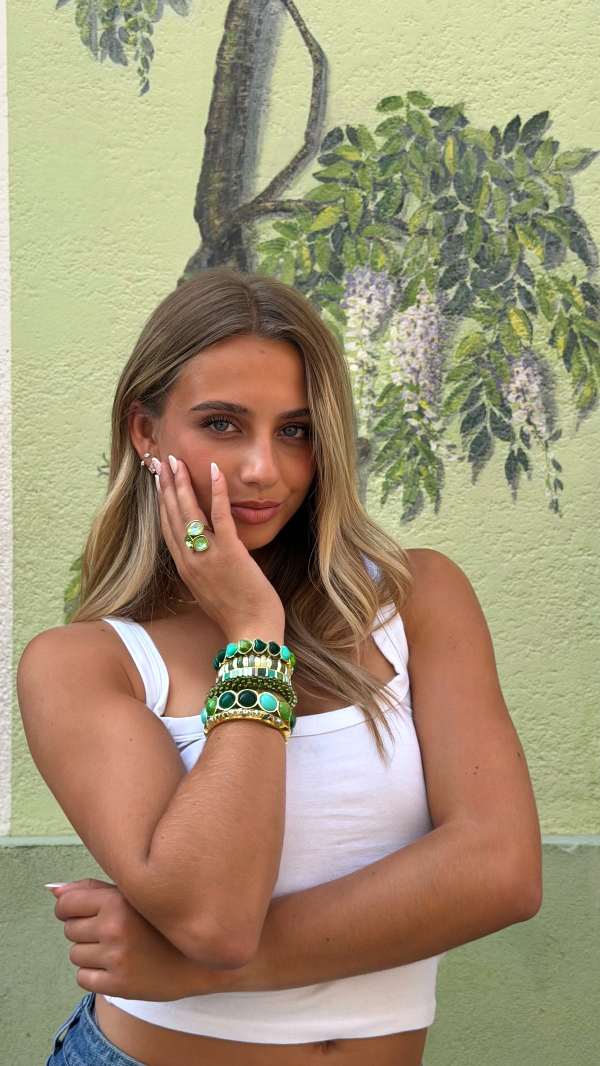 BAGUE RIVIERA - VERT