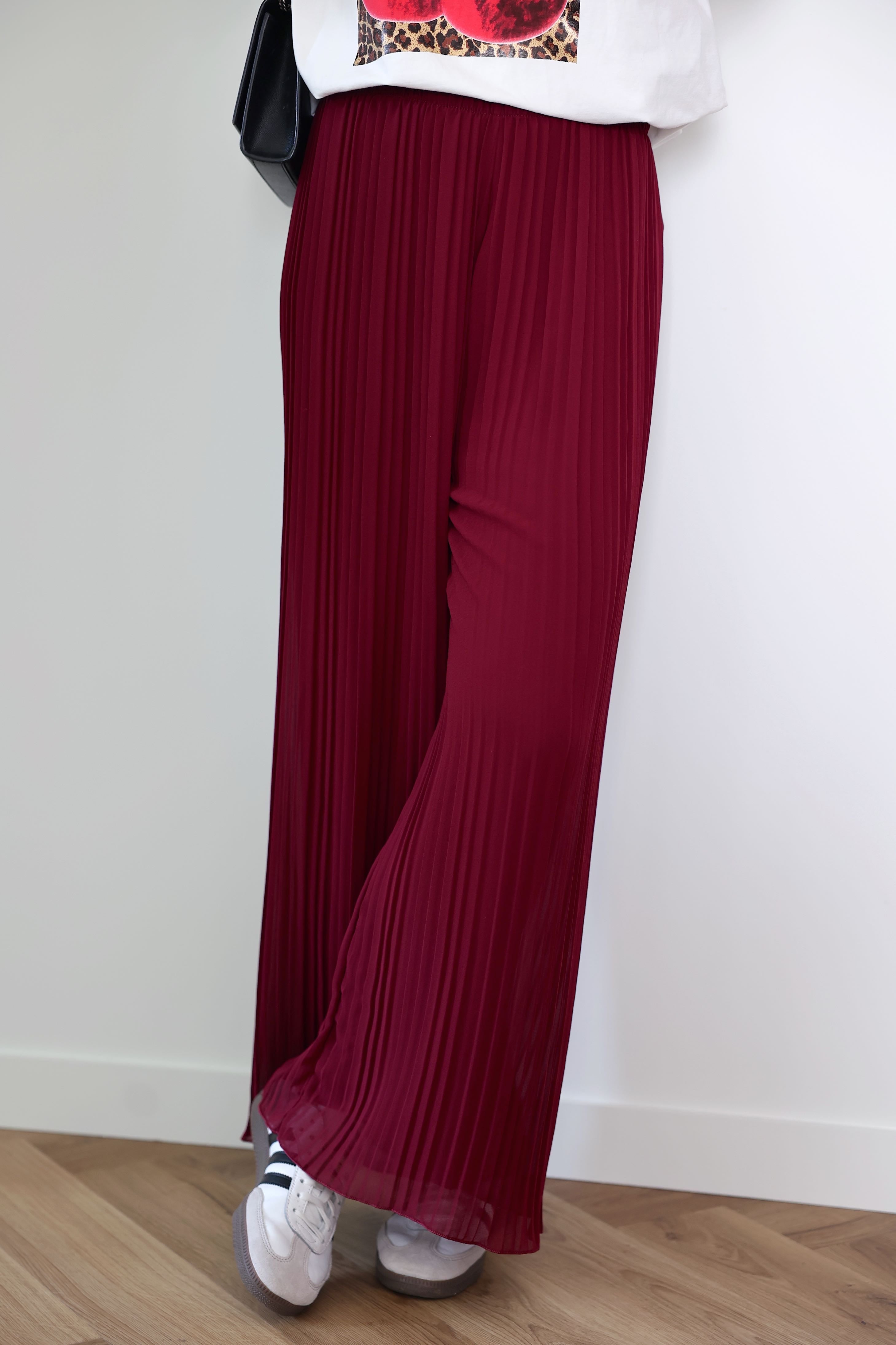 PANTALON JOY - BORDEAUX