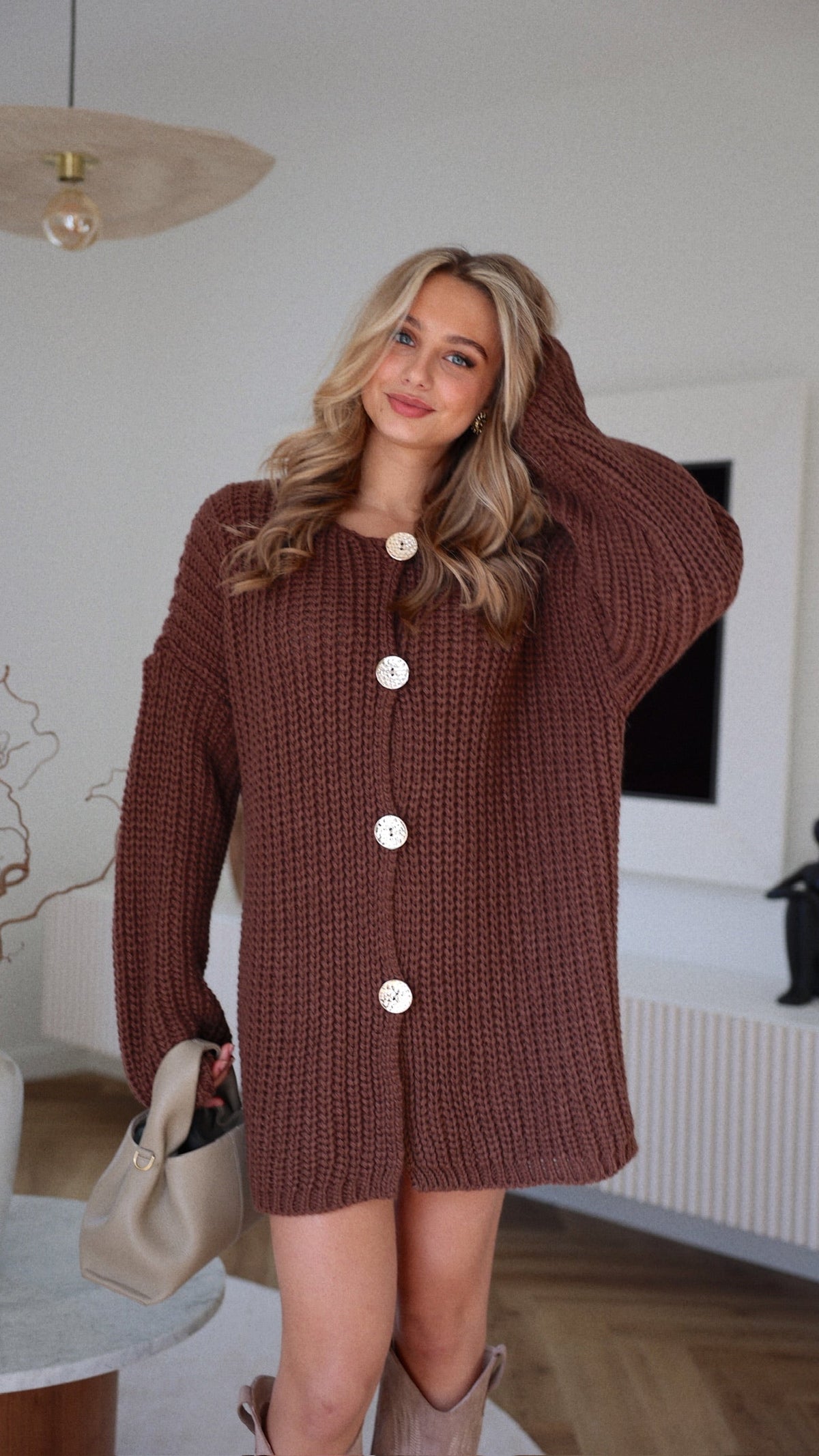 GILET LONG INES