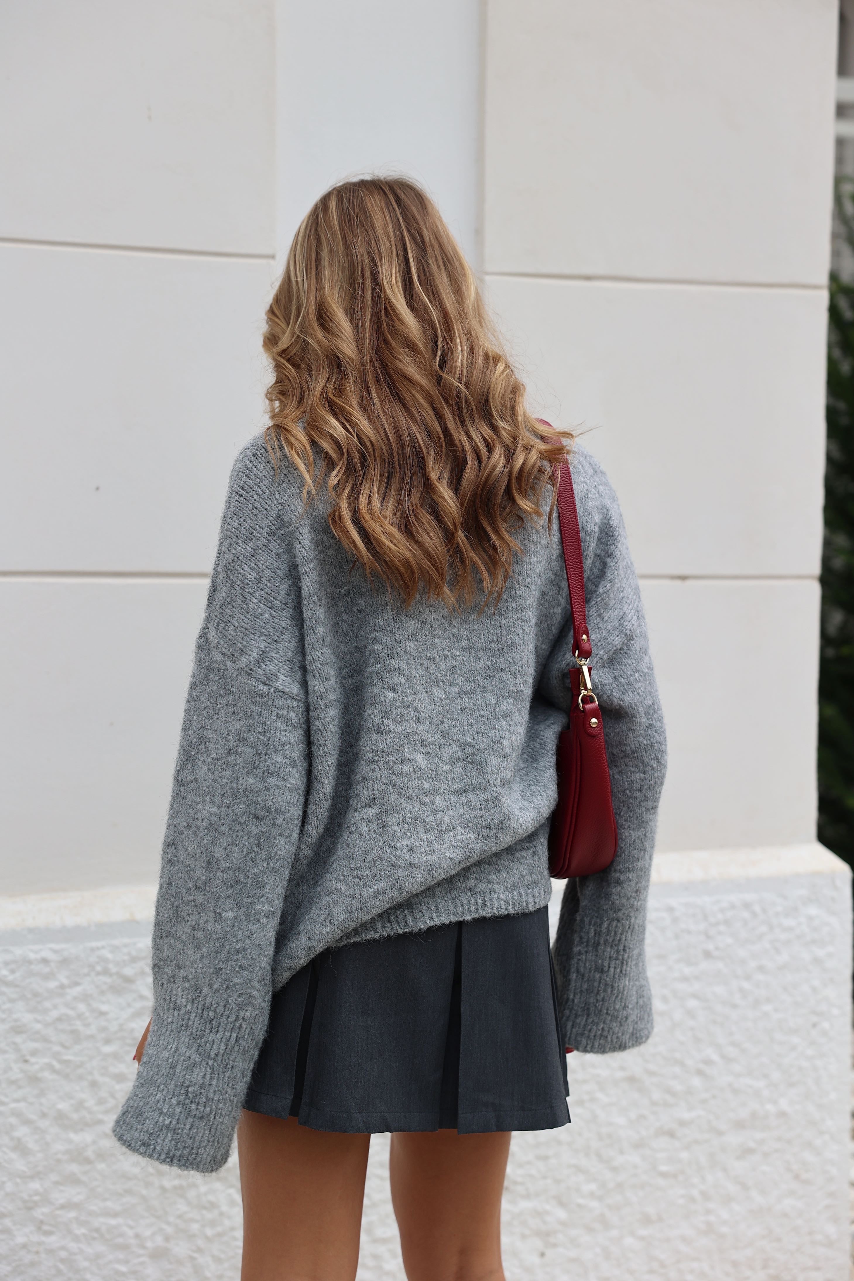 GRACY SWEATER - GREY