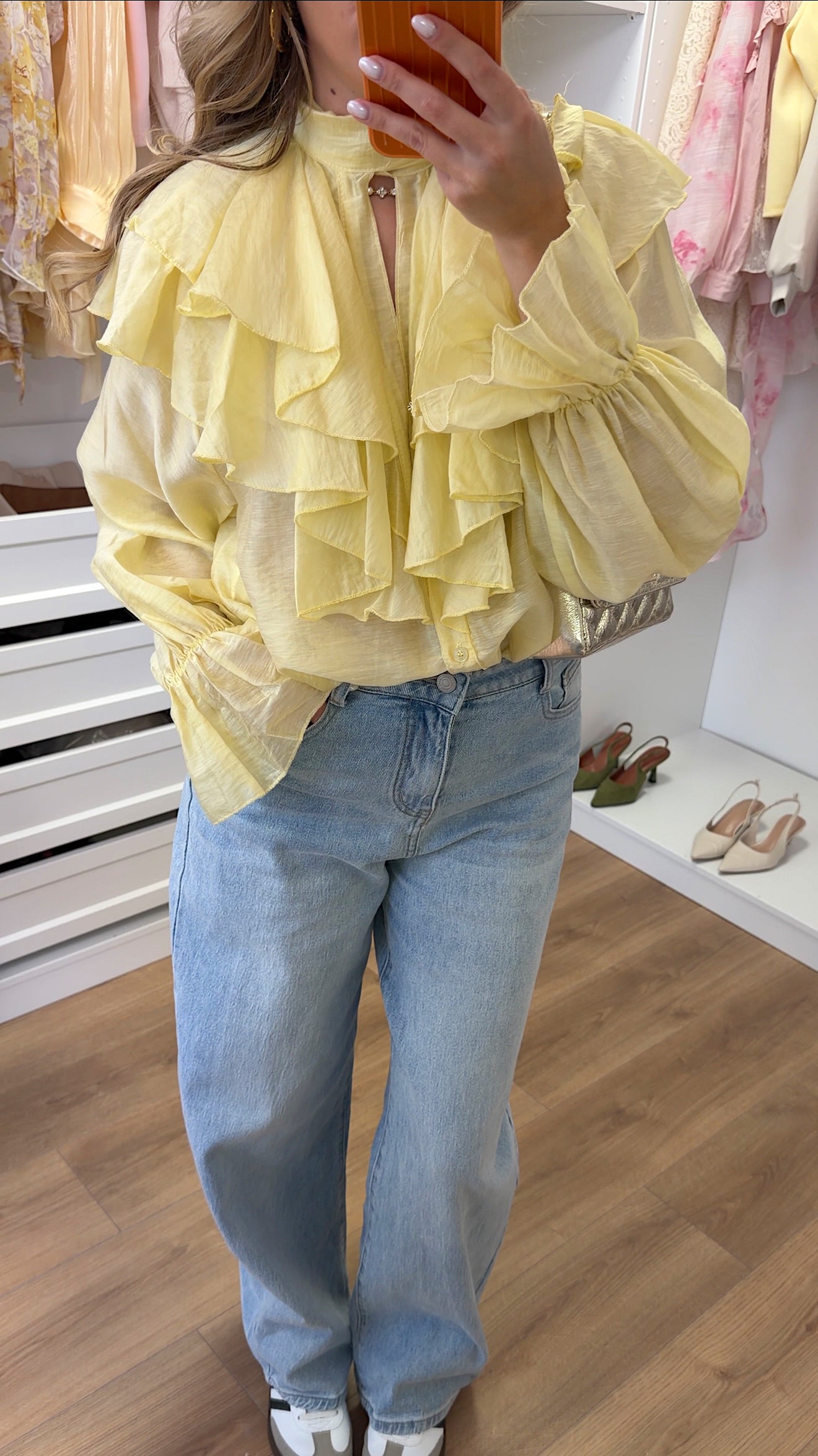 BLOUSE CHLOE - JAUNE