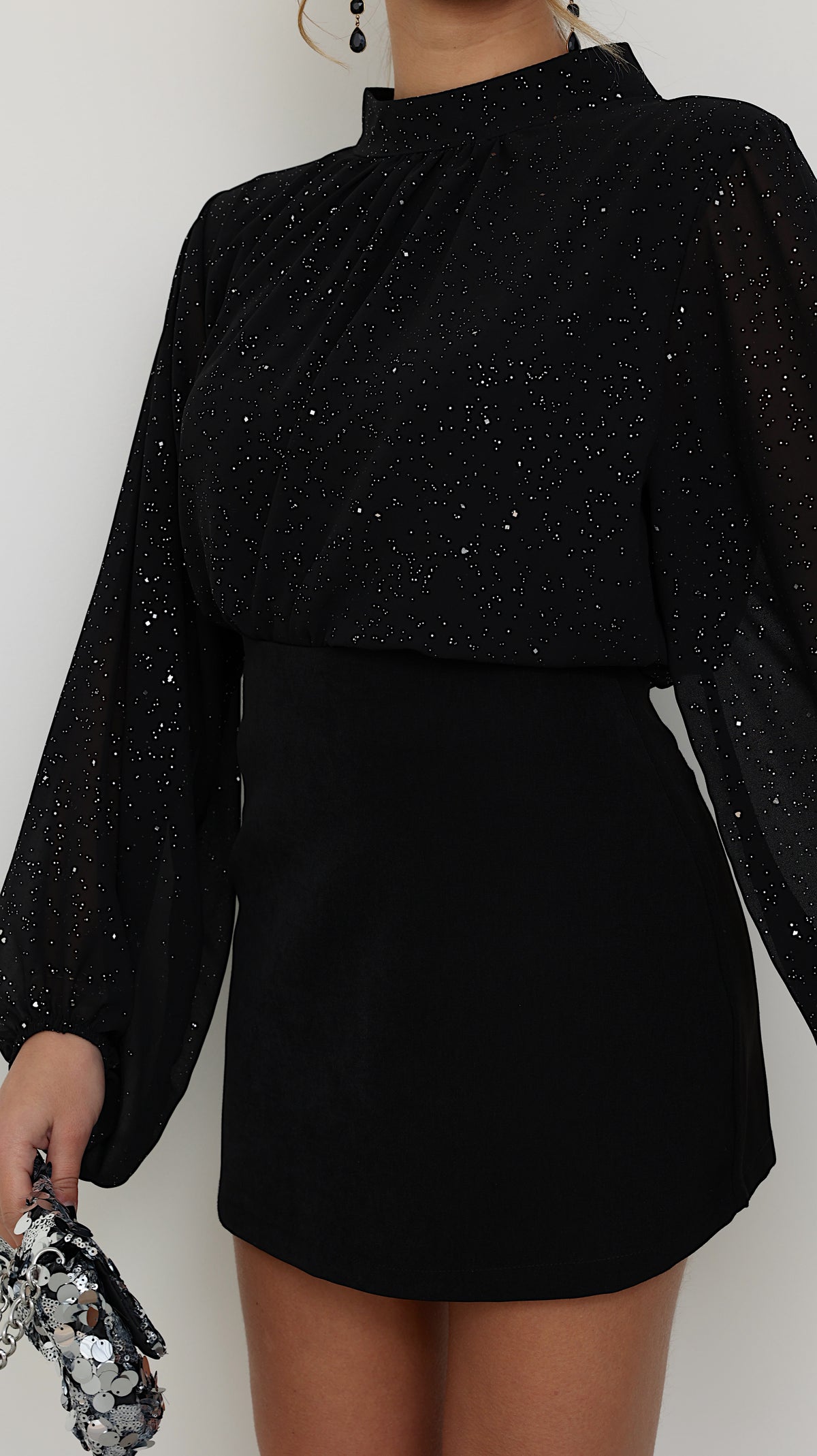 JUPE-SHORT MIA - NOIR
