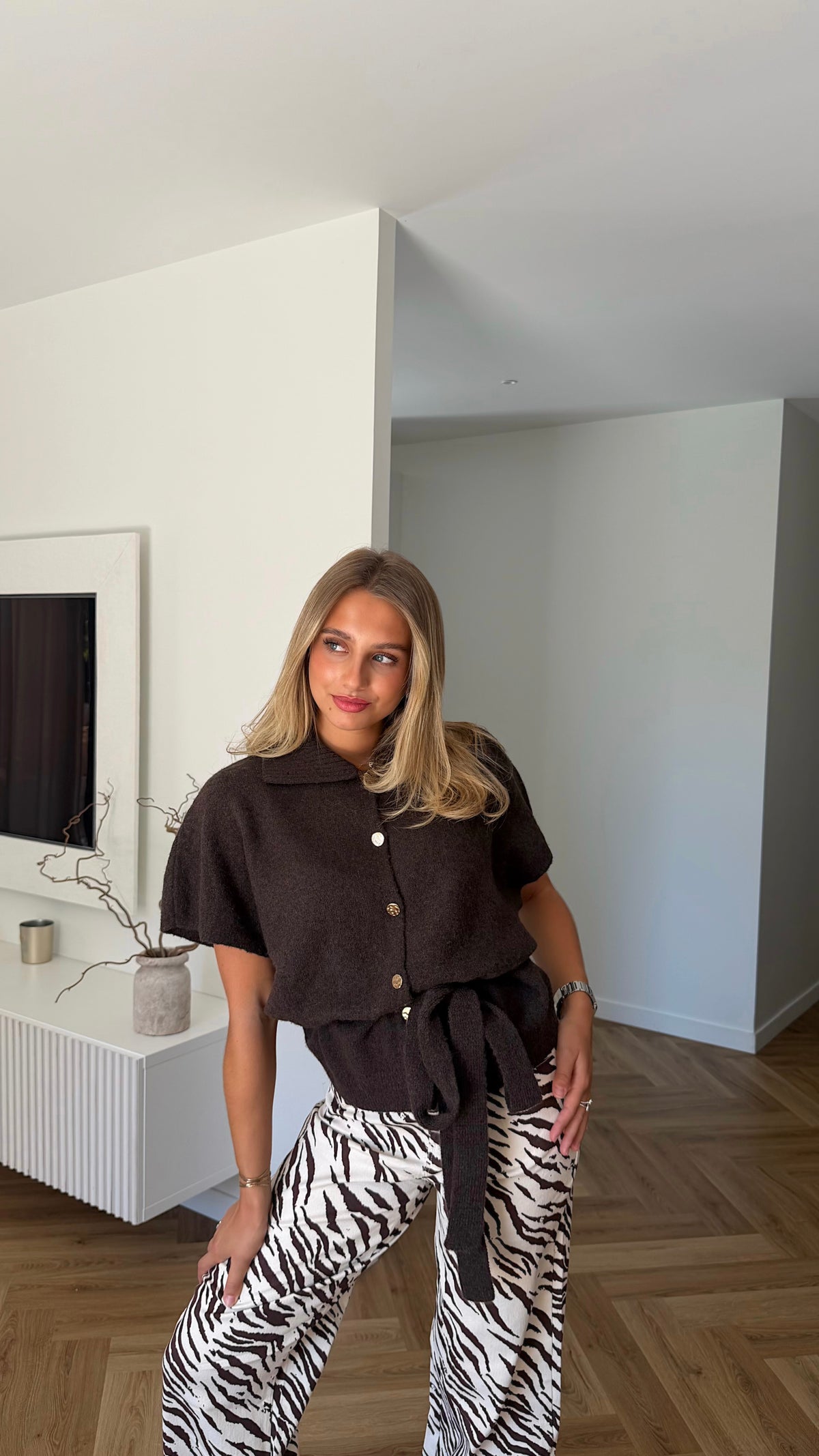 GILET ENORA - CHOCO