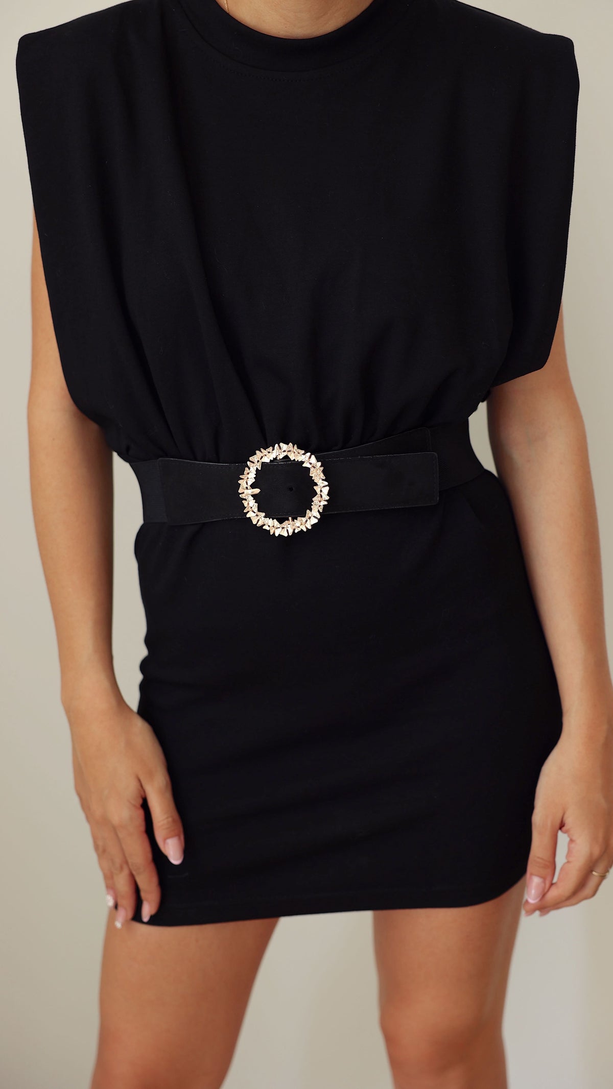 ROBE VENISE - NOIR