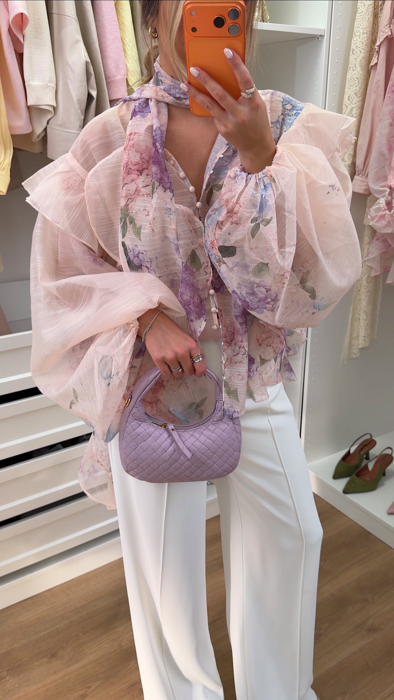 BLOUSE FANNY - LILAS