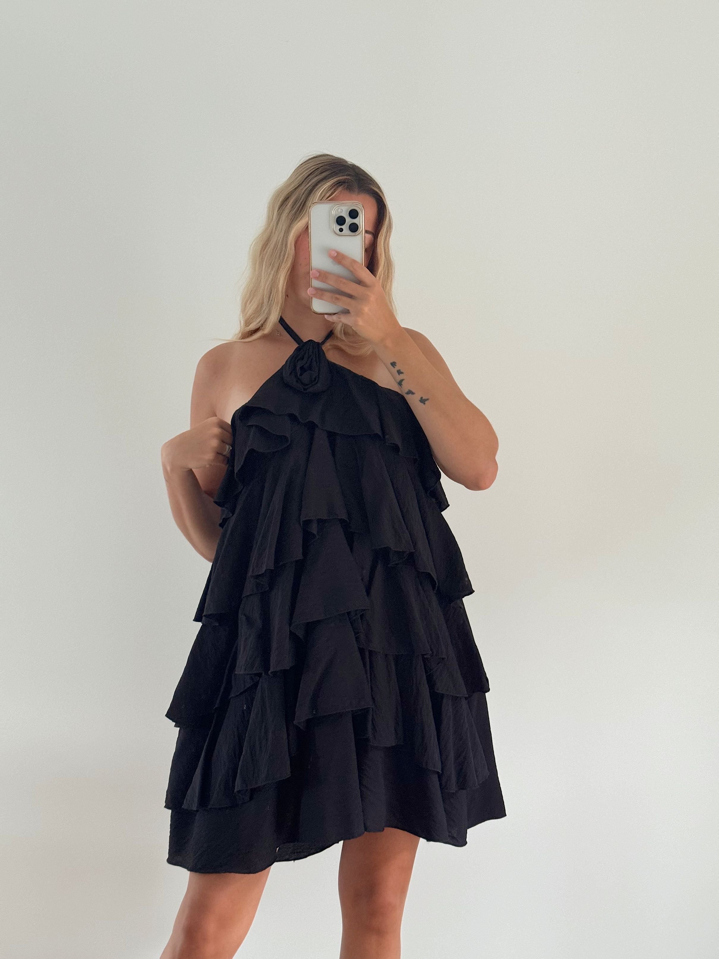 AMBRA DRESS - BLACK