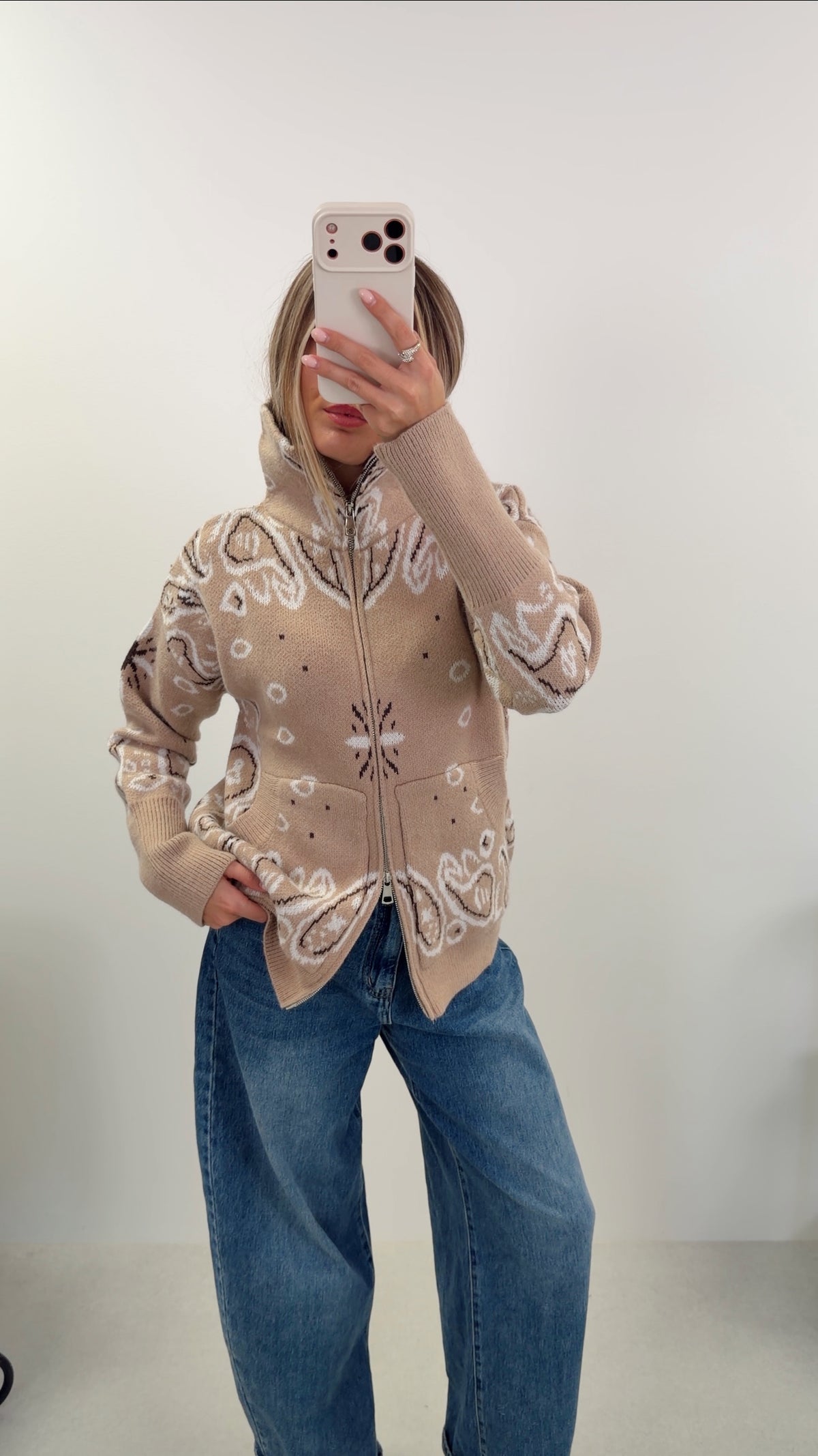 GILET CORALIE - CAMEL