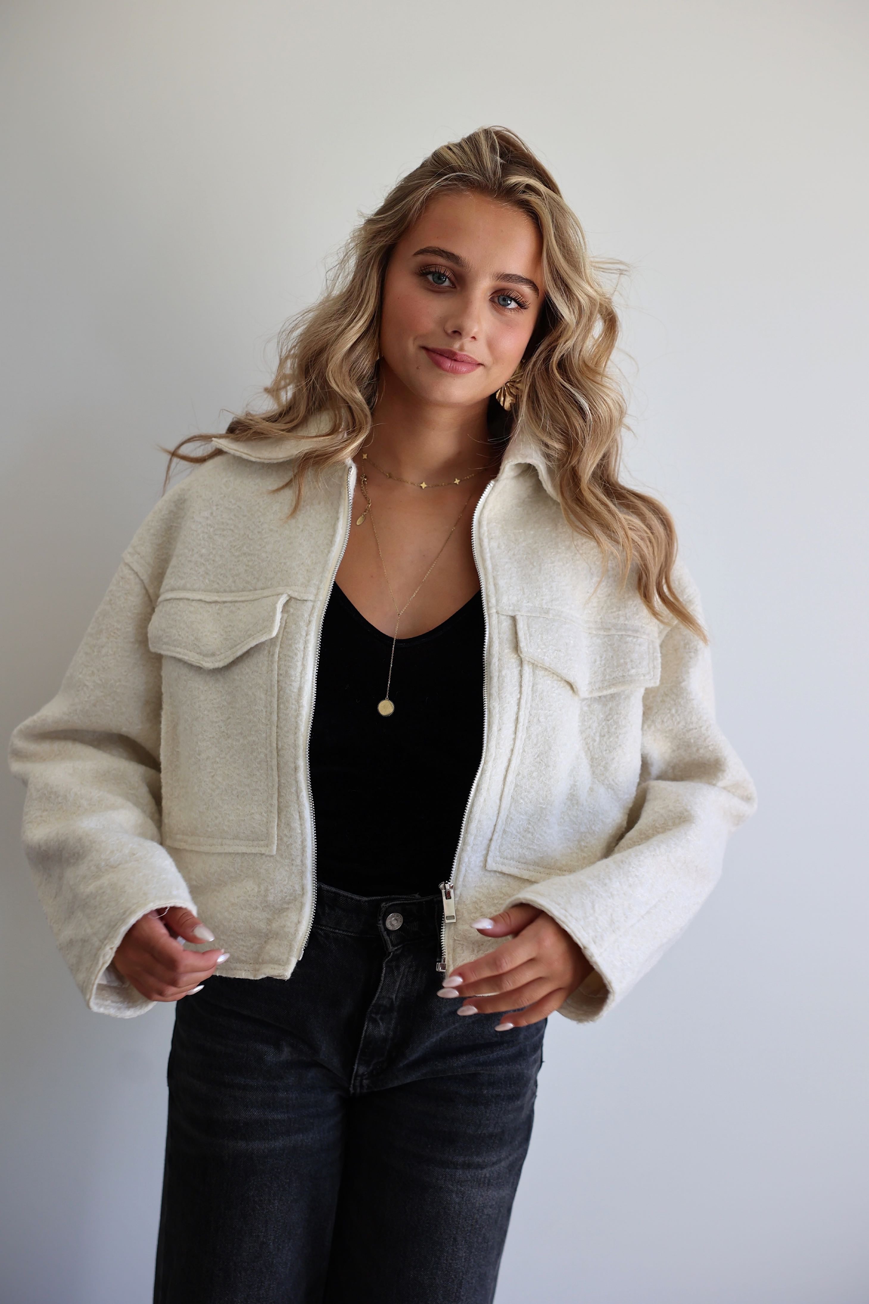 BOMBER EMILIA - GREY