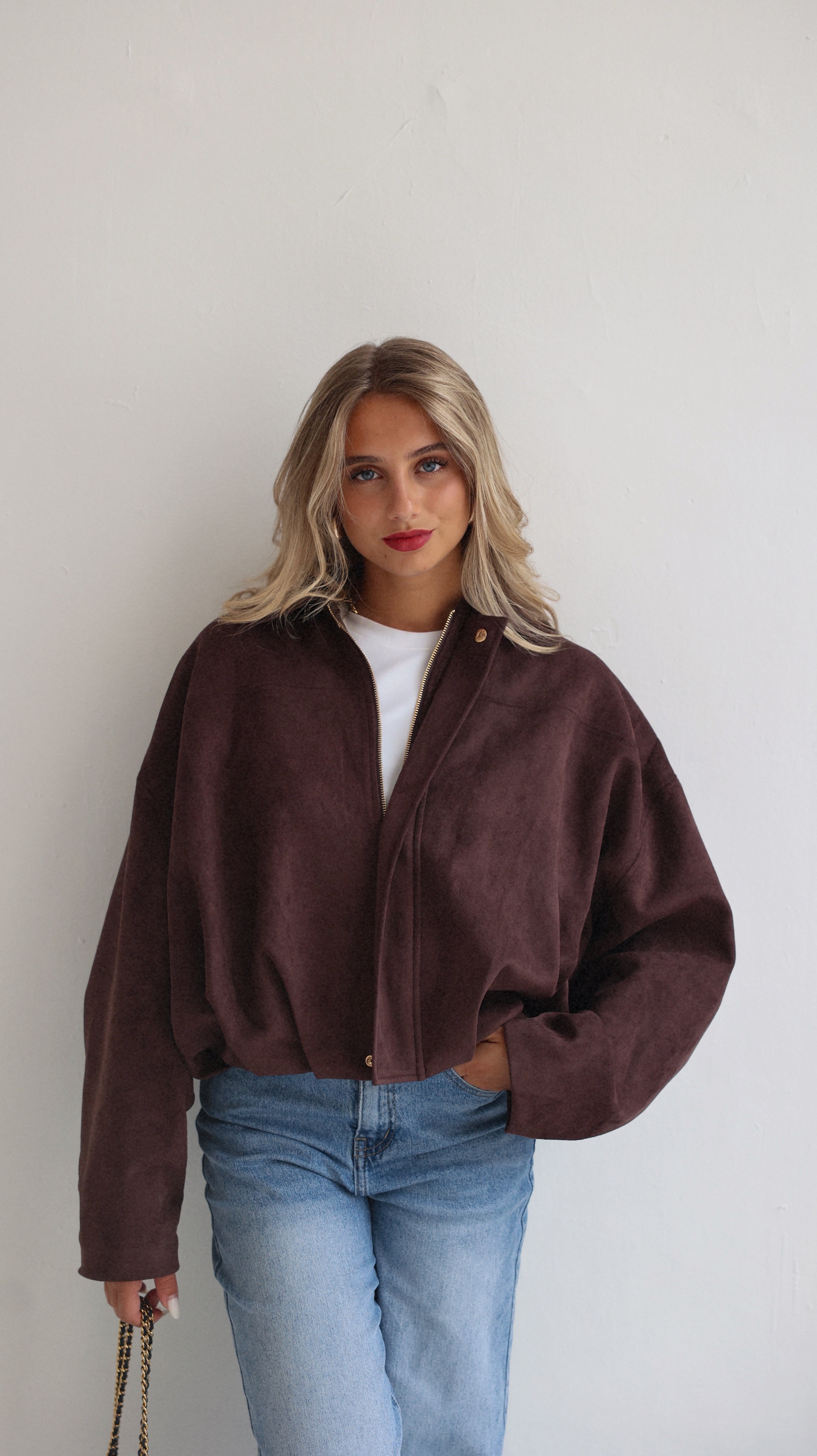 LORENA JACKET - CHOCO