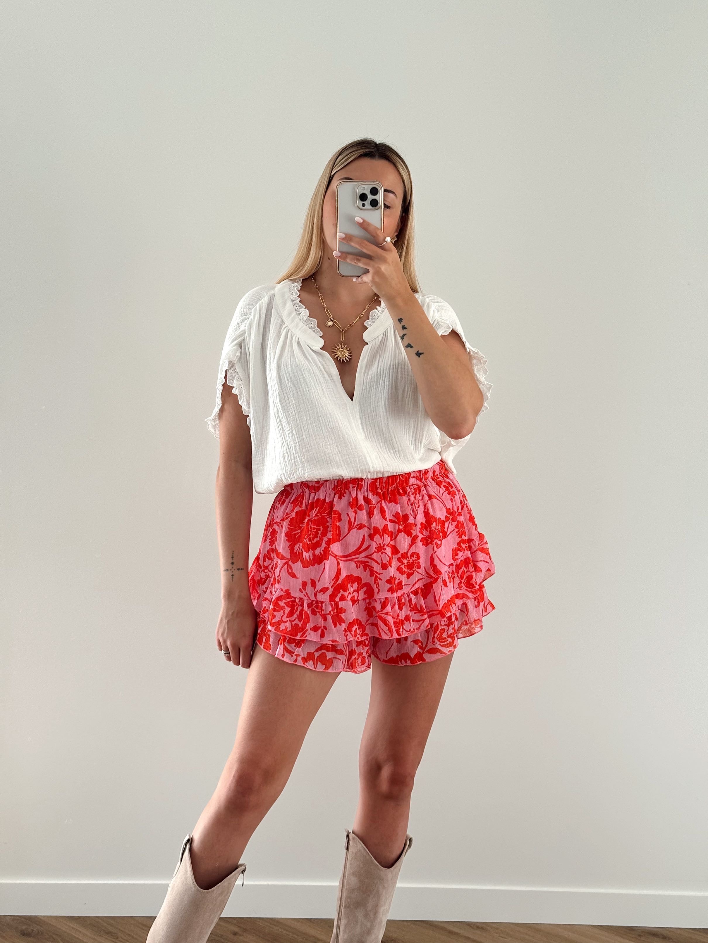 FALDA-SHORTS- FAUSTINE