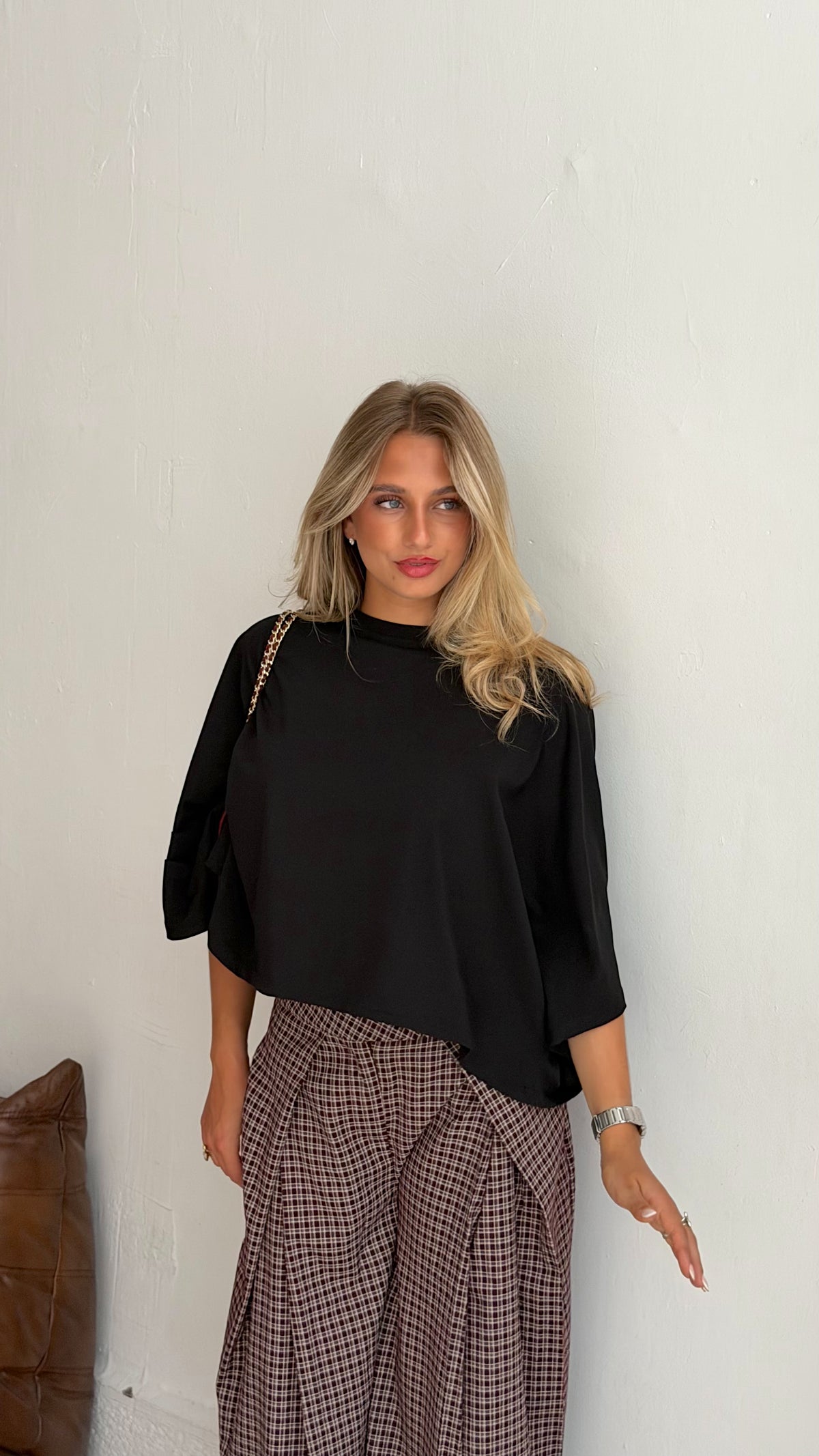 T SHIRT NINON - NOIR