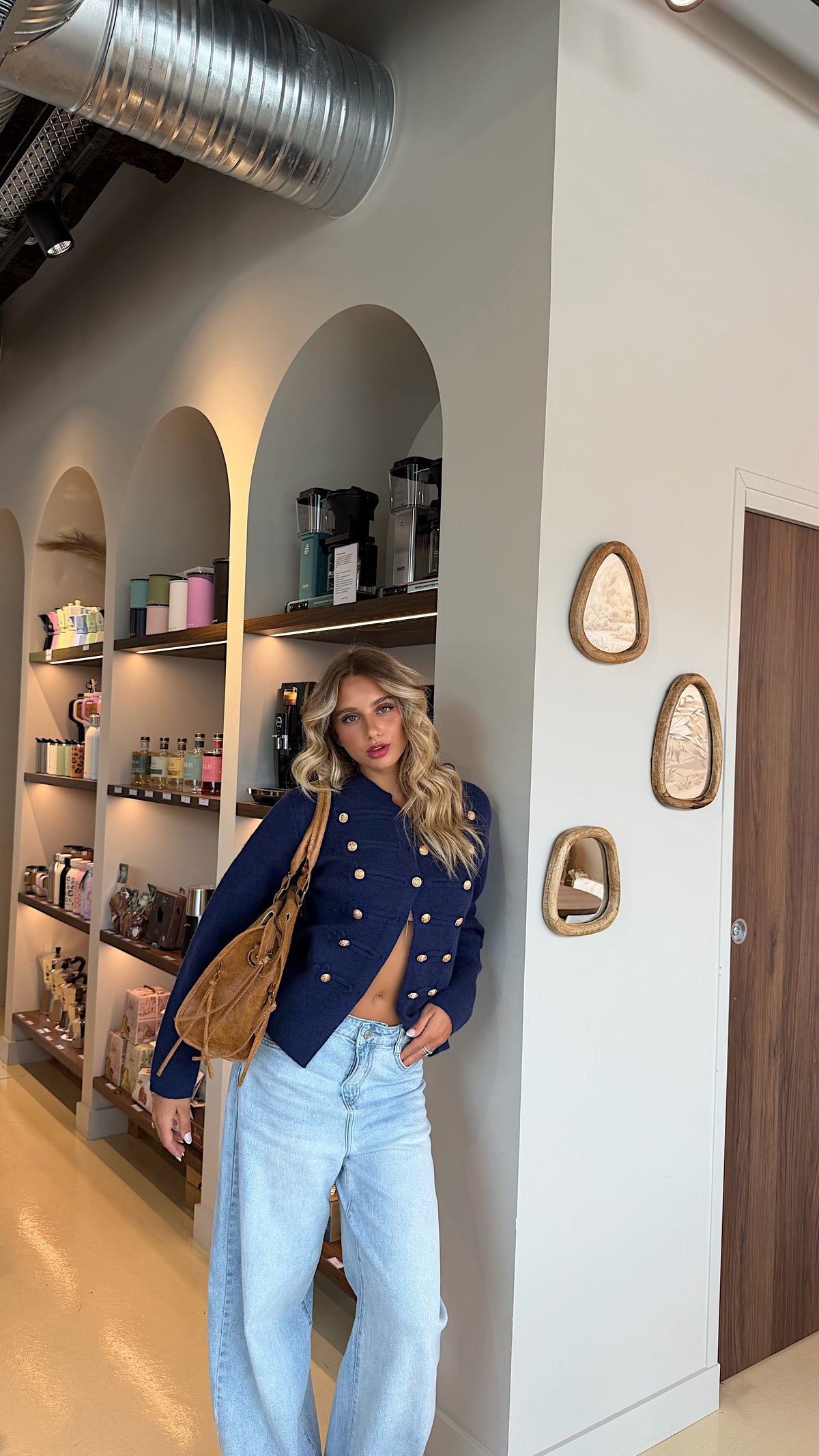GILET SERENA - MARINE