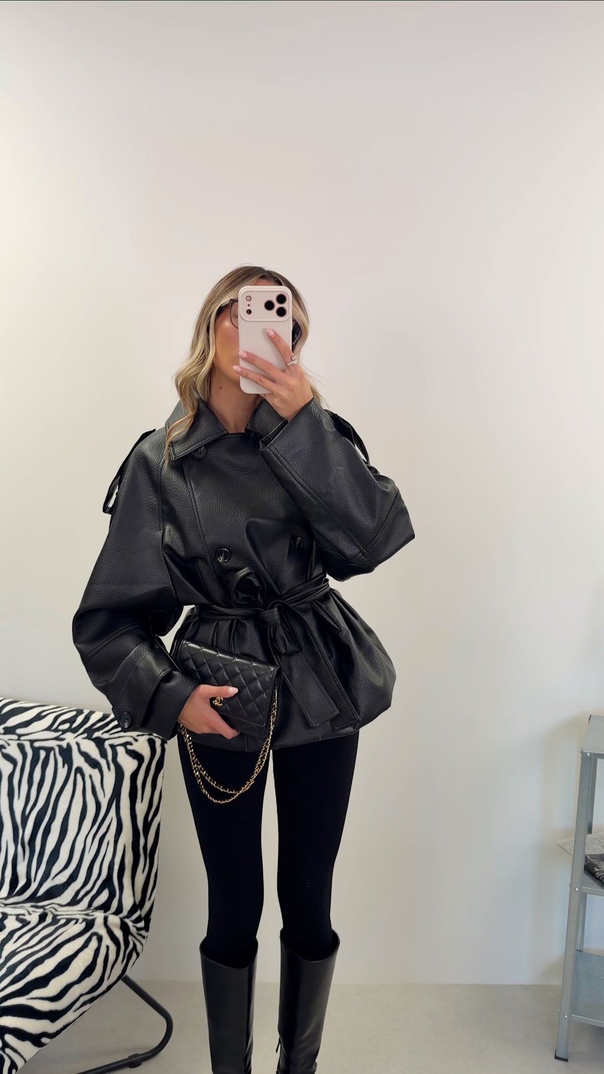 TRENCH COLETTE - NOIR