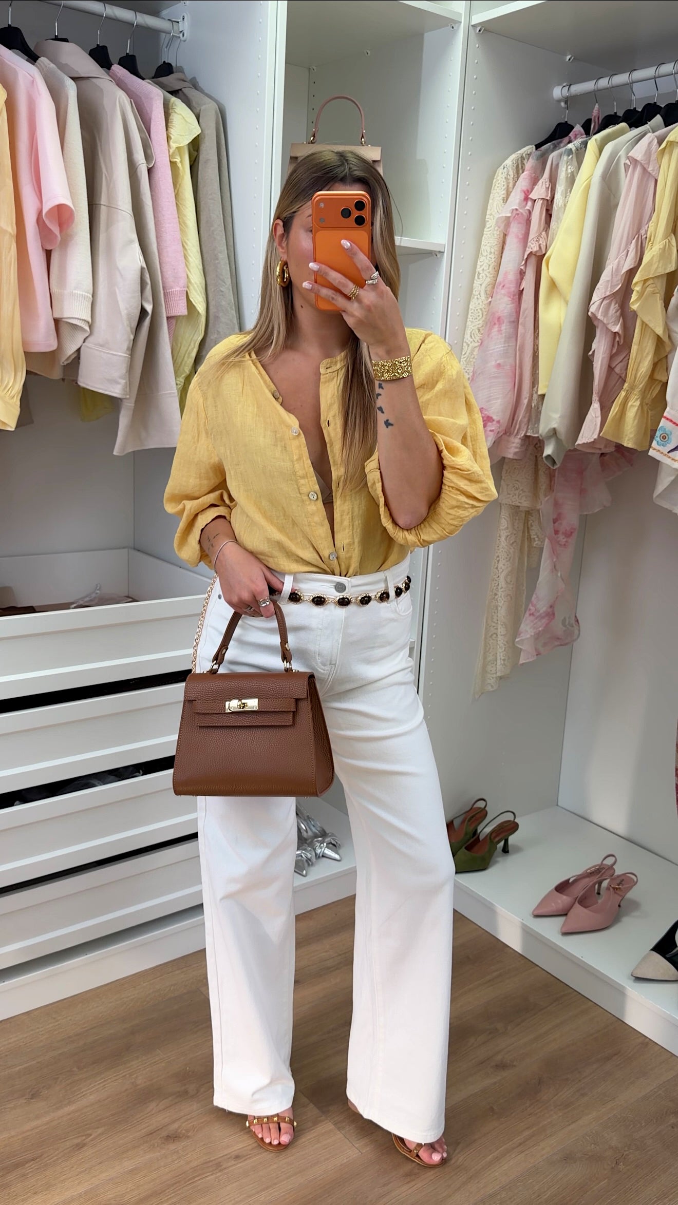 CAMISA MAGALIE - AMARILLO