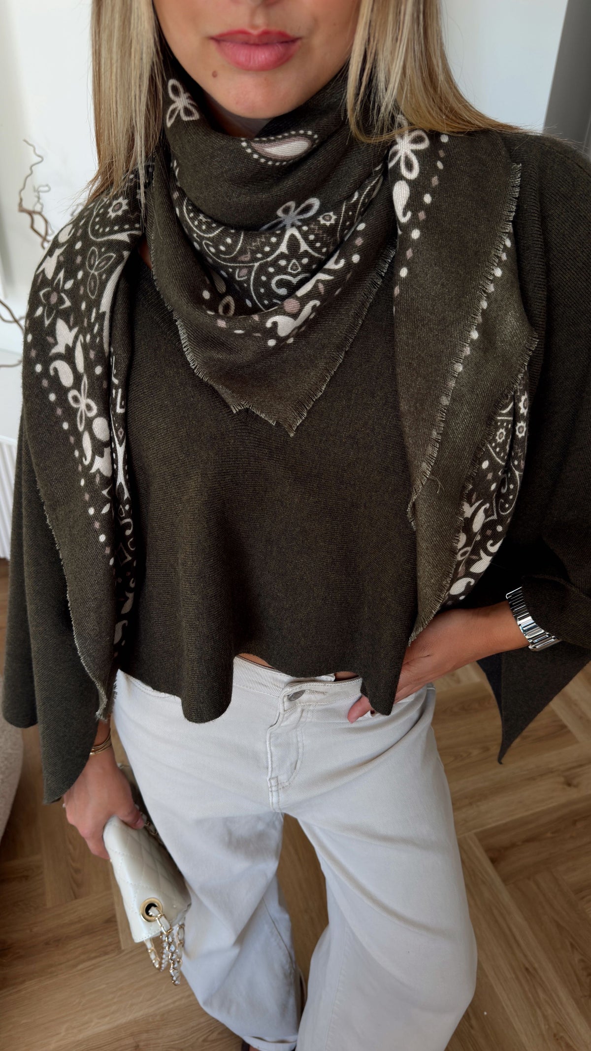 FOULARD BANDANA - KAKI