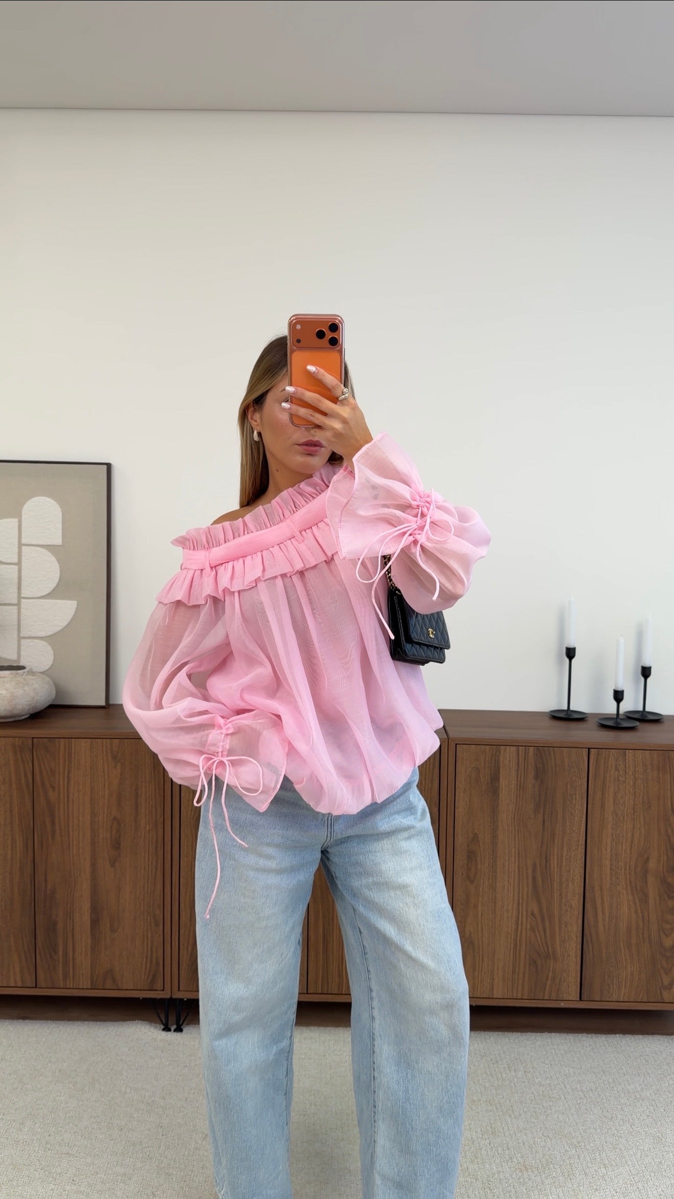 BLOUSE BRIGITTE - ROSE