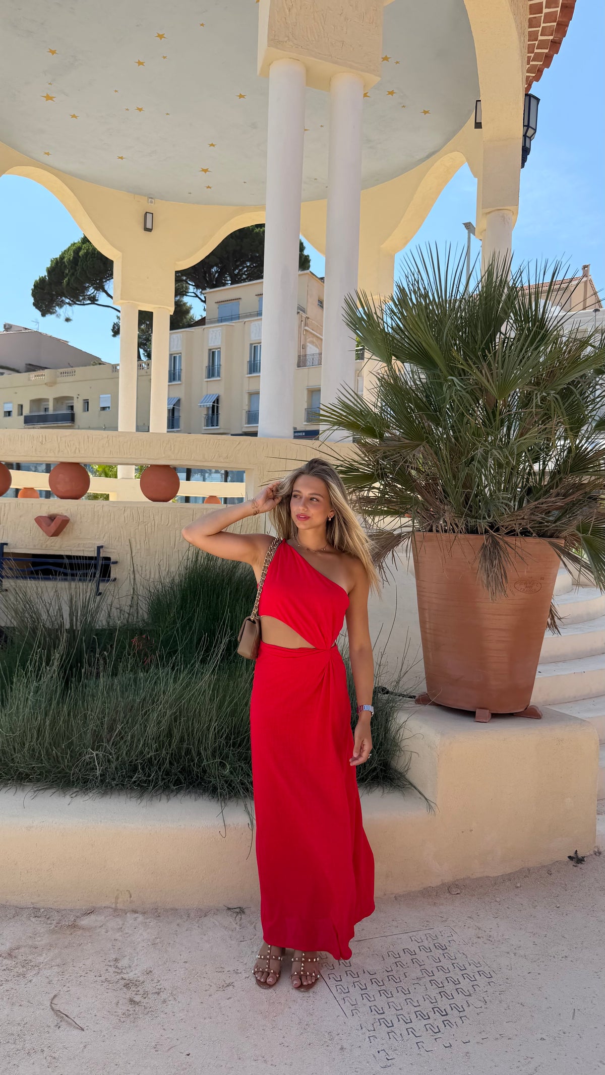 ROBE MIRA - ROUGE