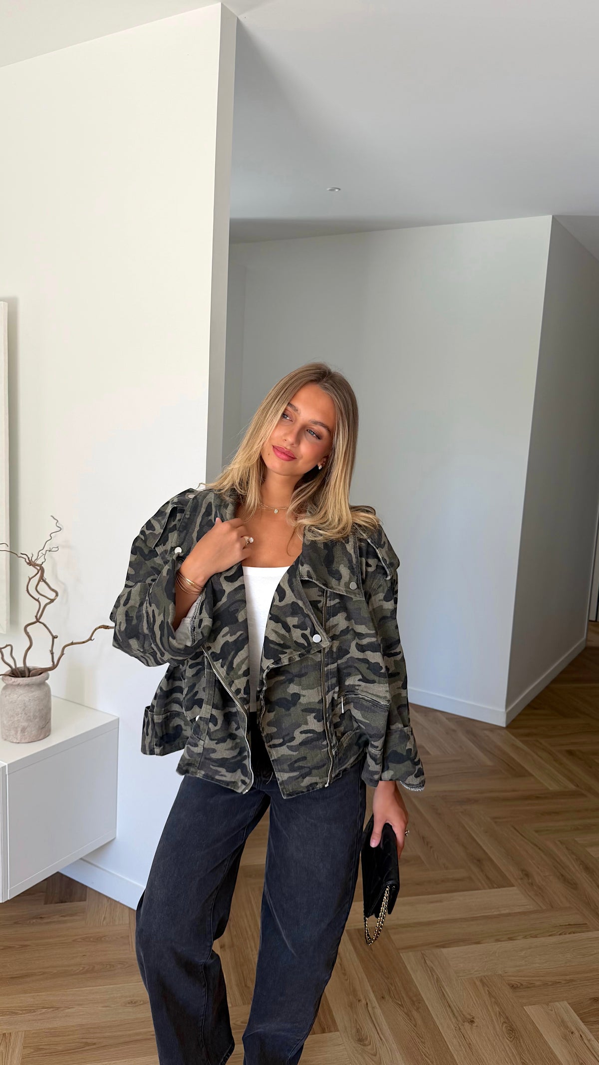 VESTE AXELLE - MILITAIRE