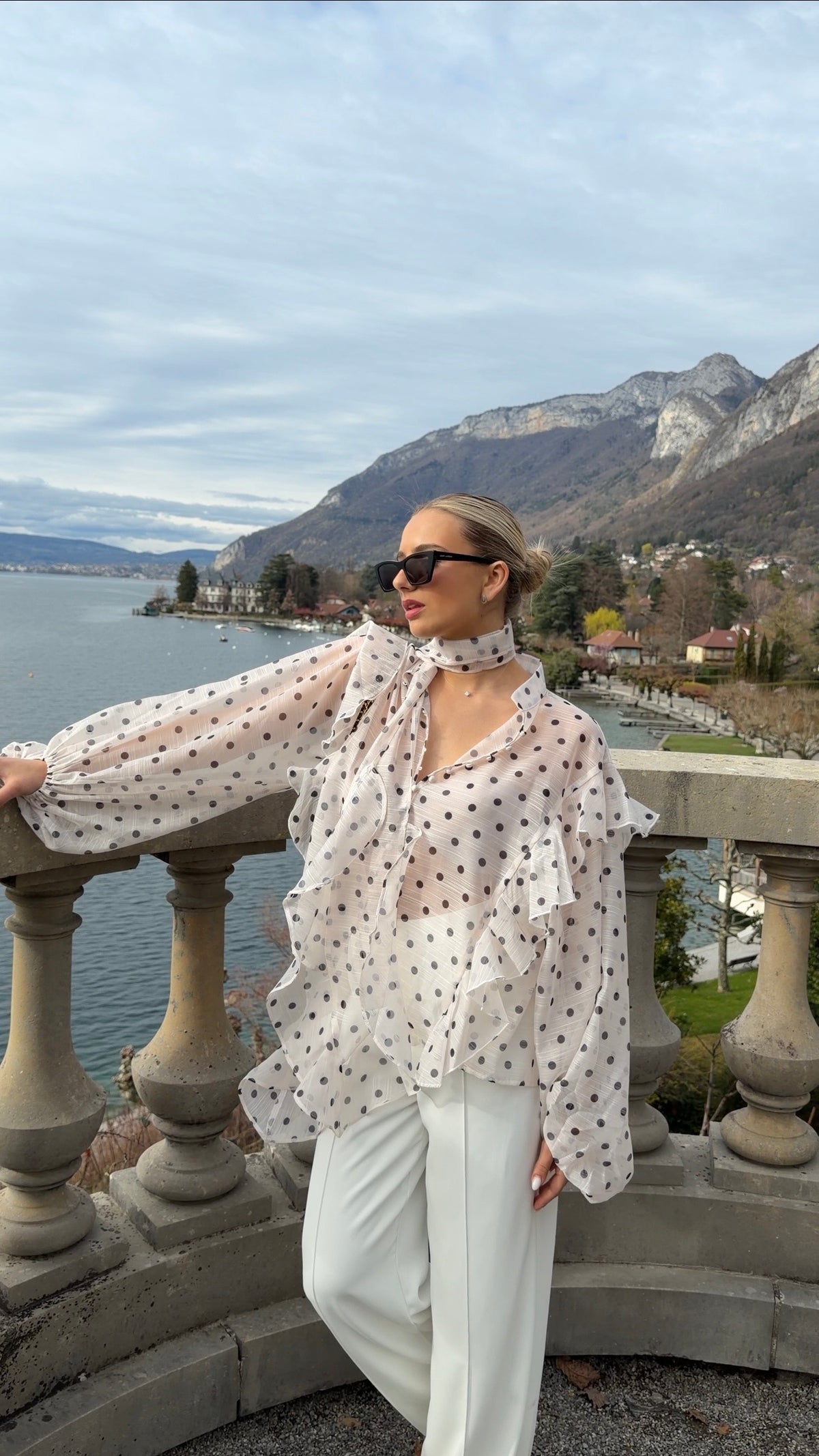 BLOUSE FANNY - BLANC