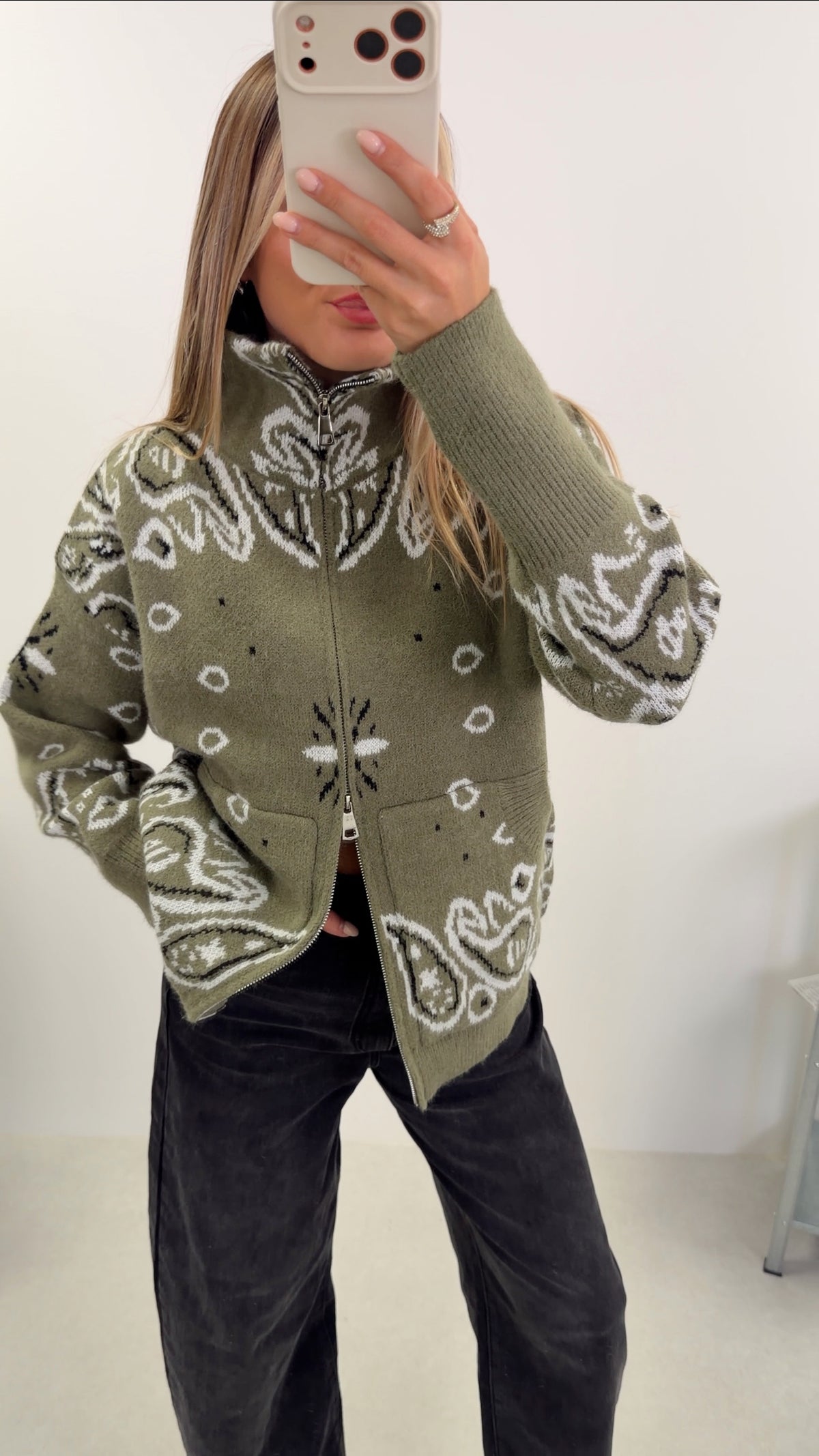 GILET CORALIE - KAKI