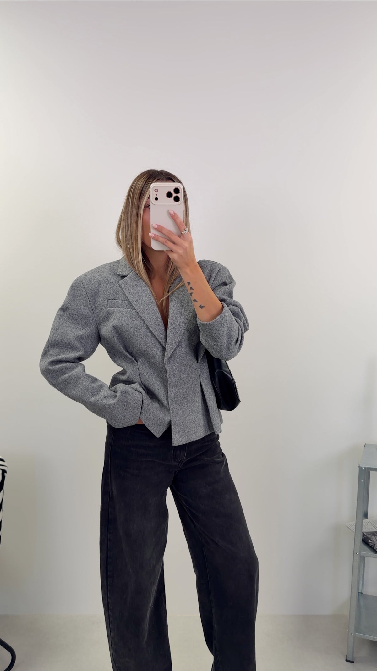 VESTE ELISE - GRIS