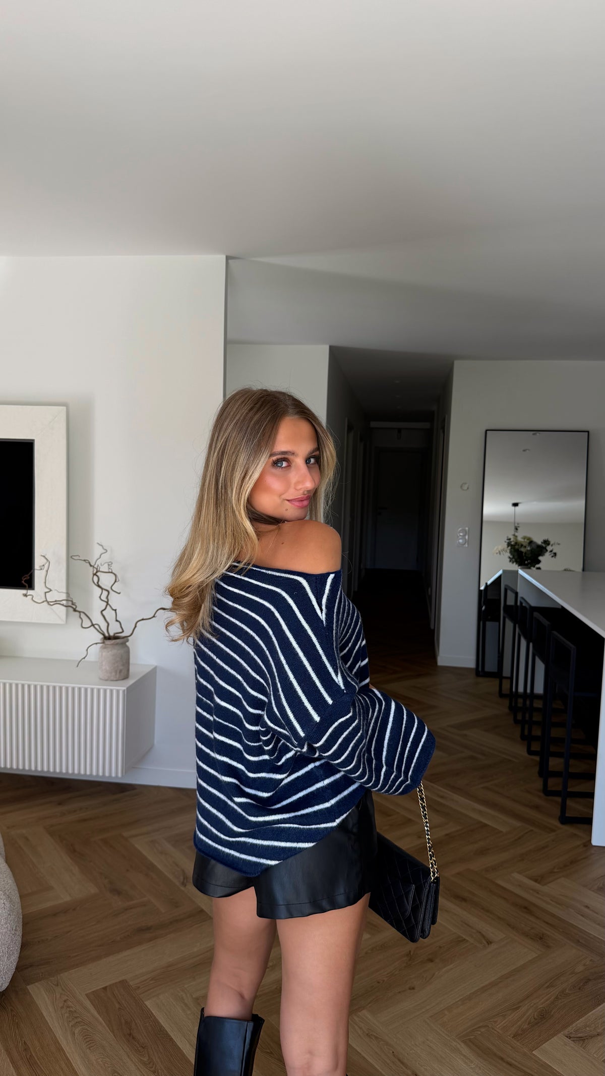 PULL AWENA - BLEU